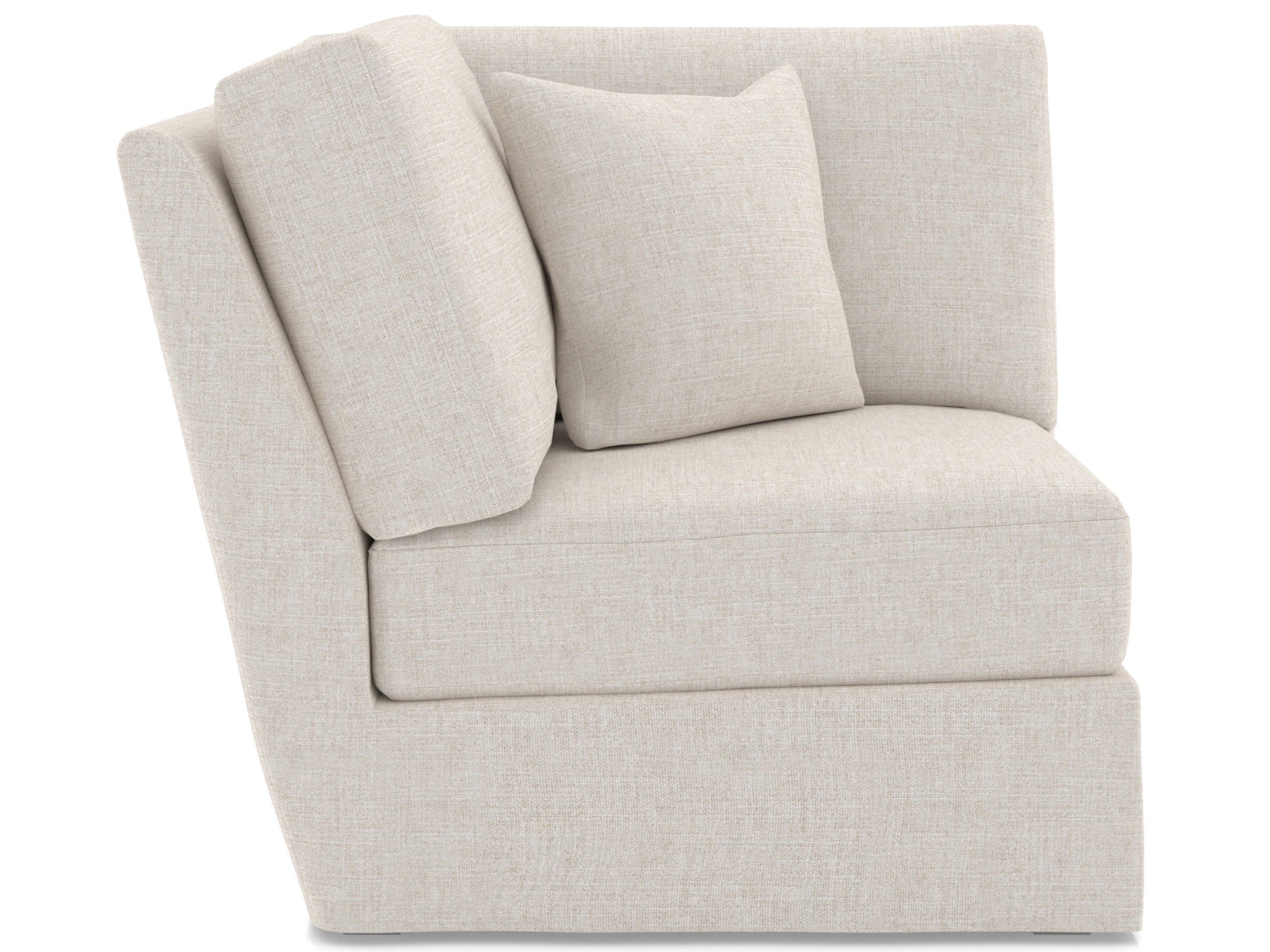 Lennon Slipcover Corner Chair - Special Order Room Scene