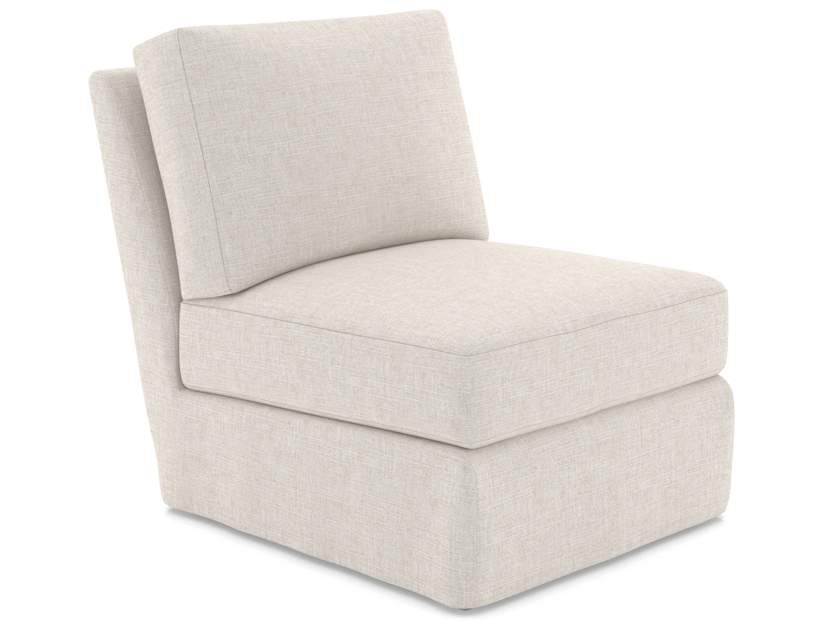 Lennon Slipcover Armless Chair - Special Order Room Scene