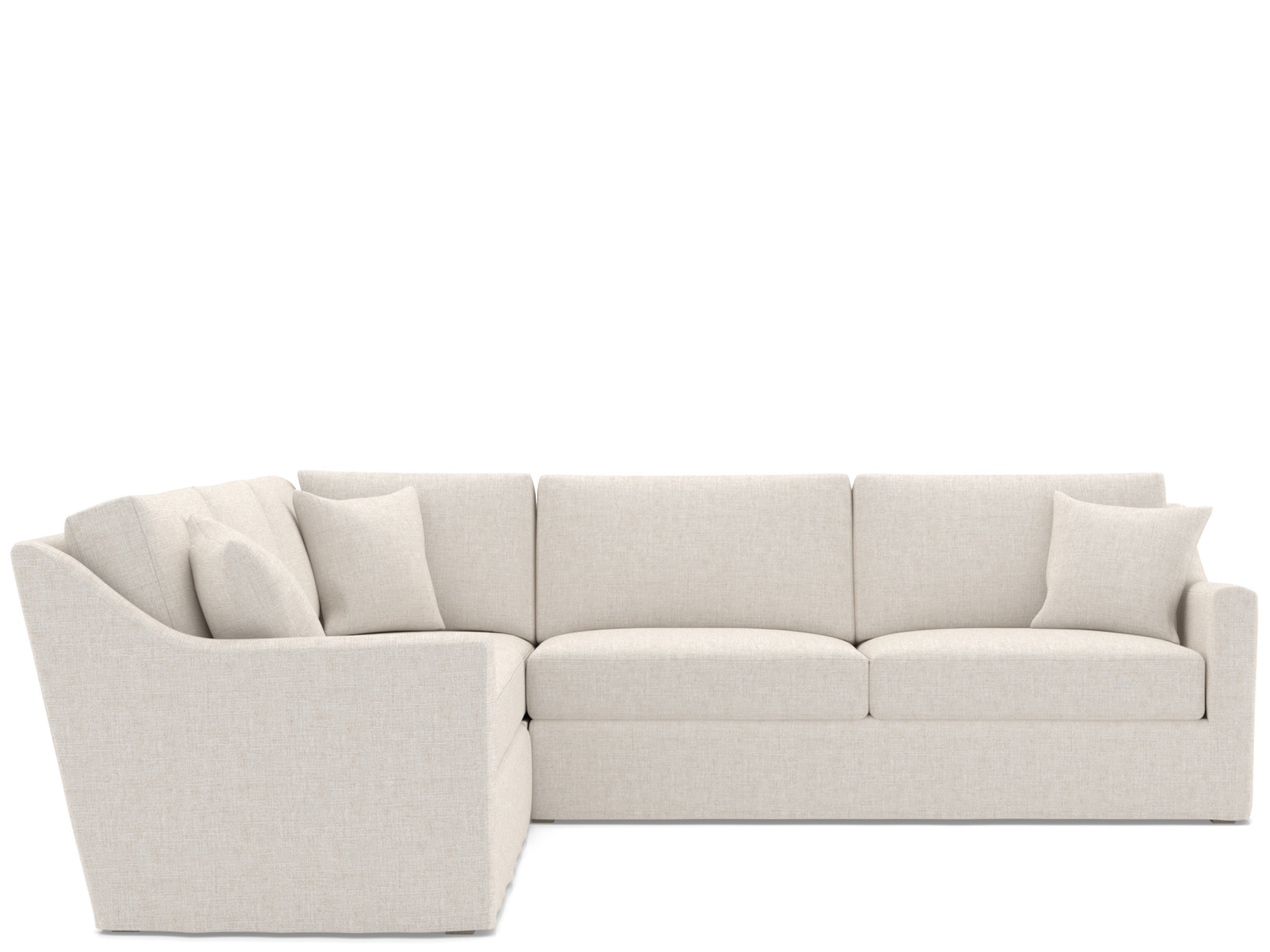 Lennon Slipcover Sectional - Special Order Room Scene