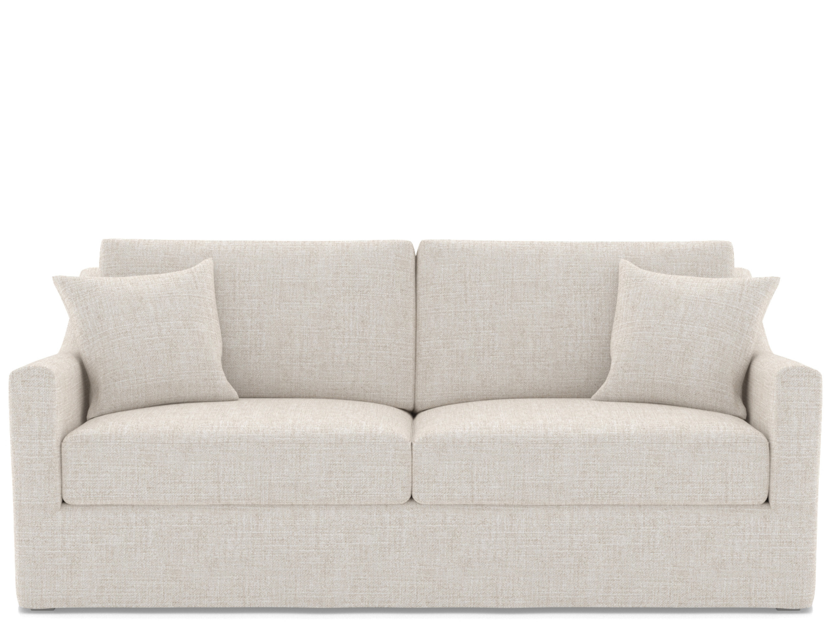 Lennon Slipcover Apartment Sofa - Special Order Room Scene