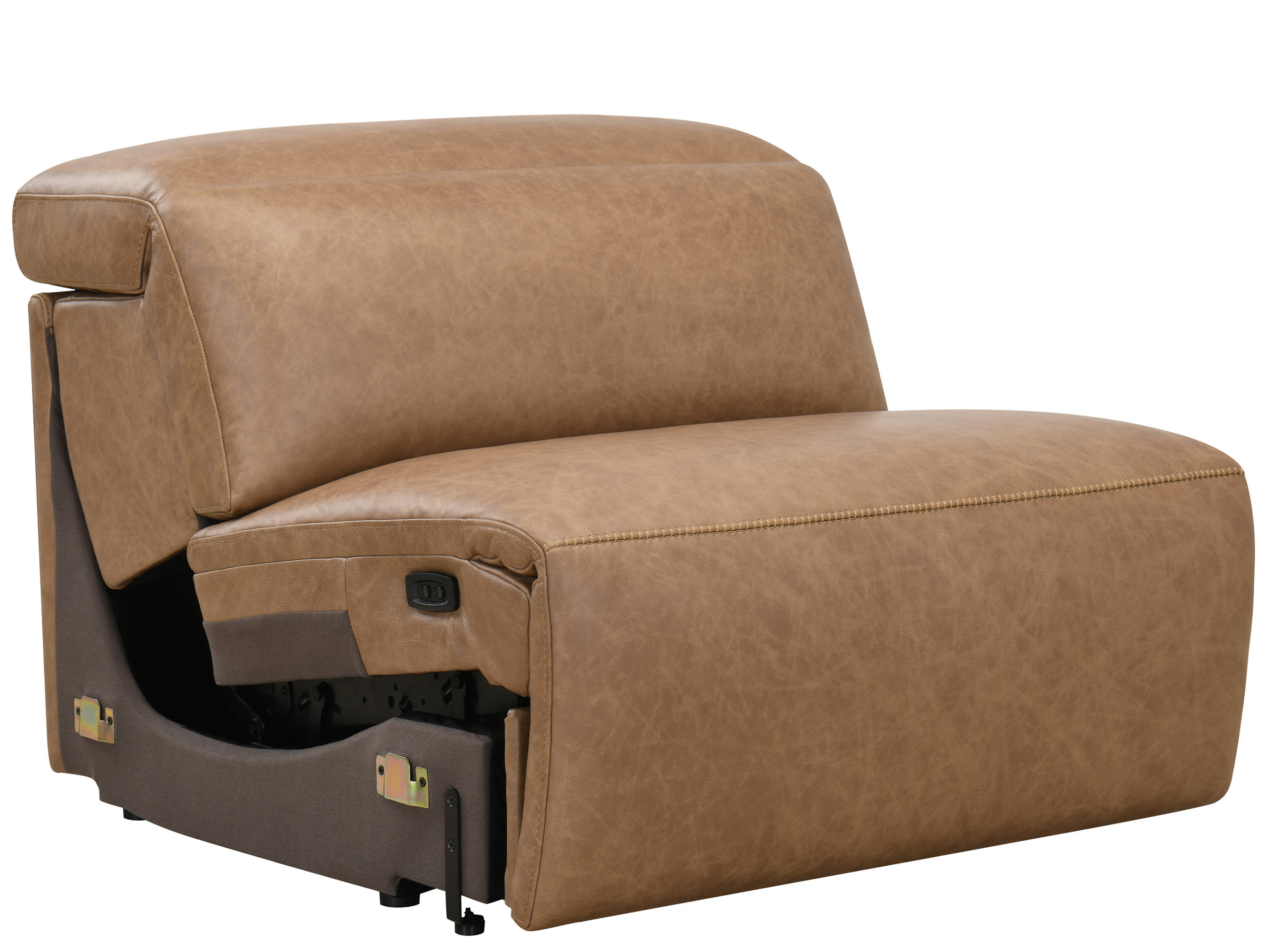 Maddox Armless Recliner Room Scene