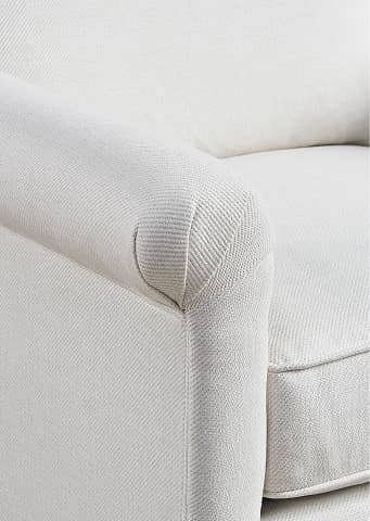 Pleated Roll Arm