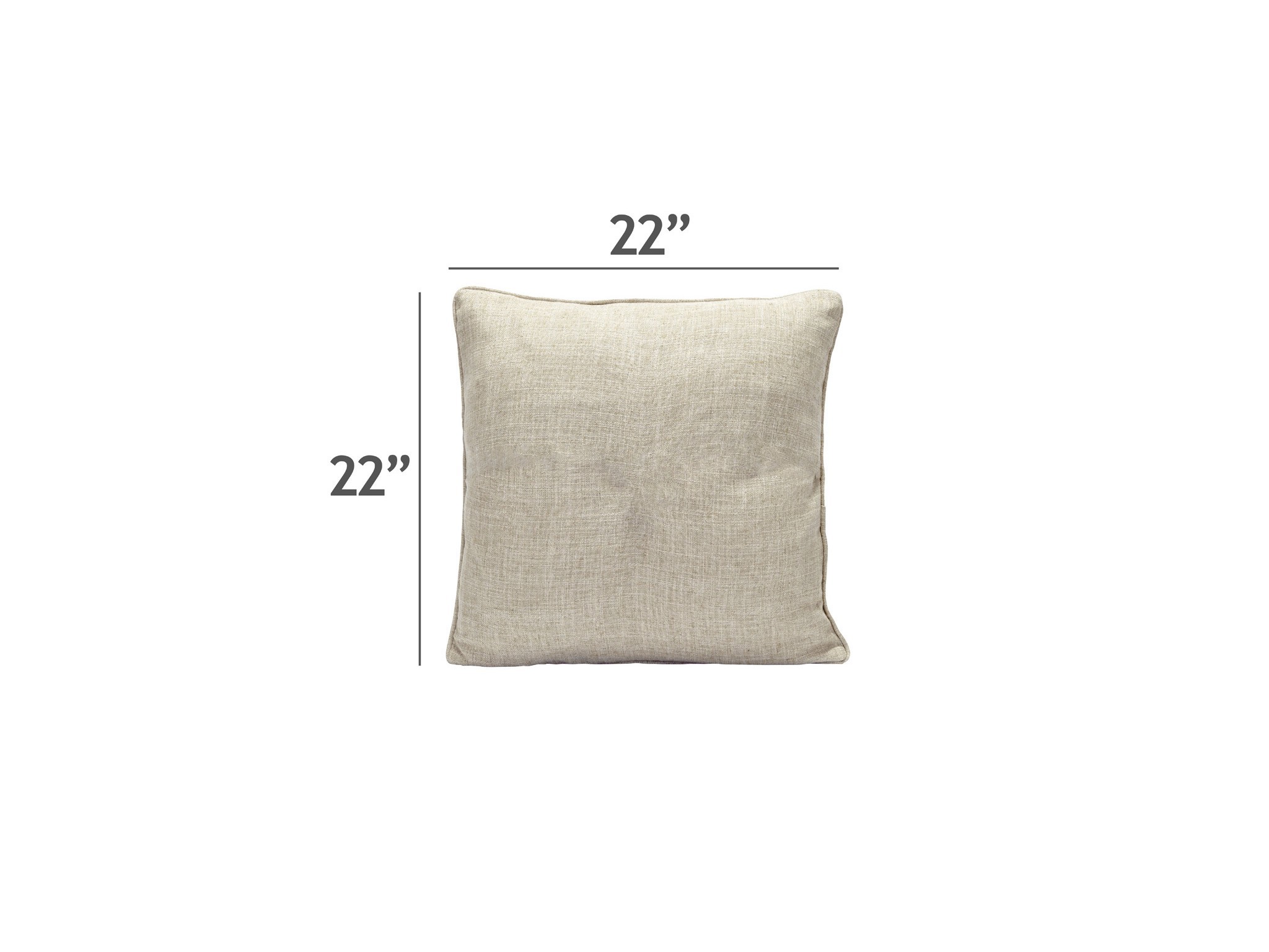 Pillow 22x22 - Special Order - Silo with a white background