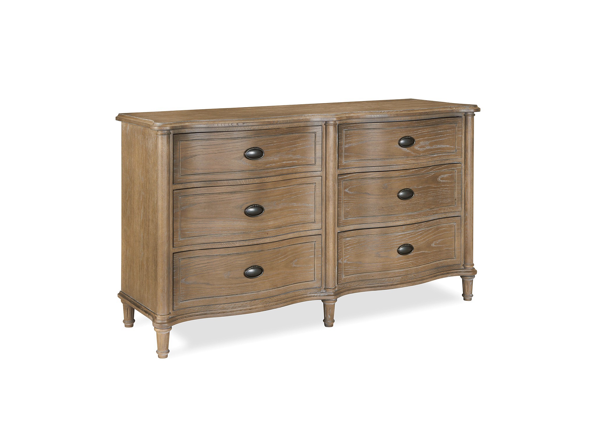 Drawer Dresser - Silo with a white background