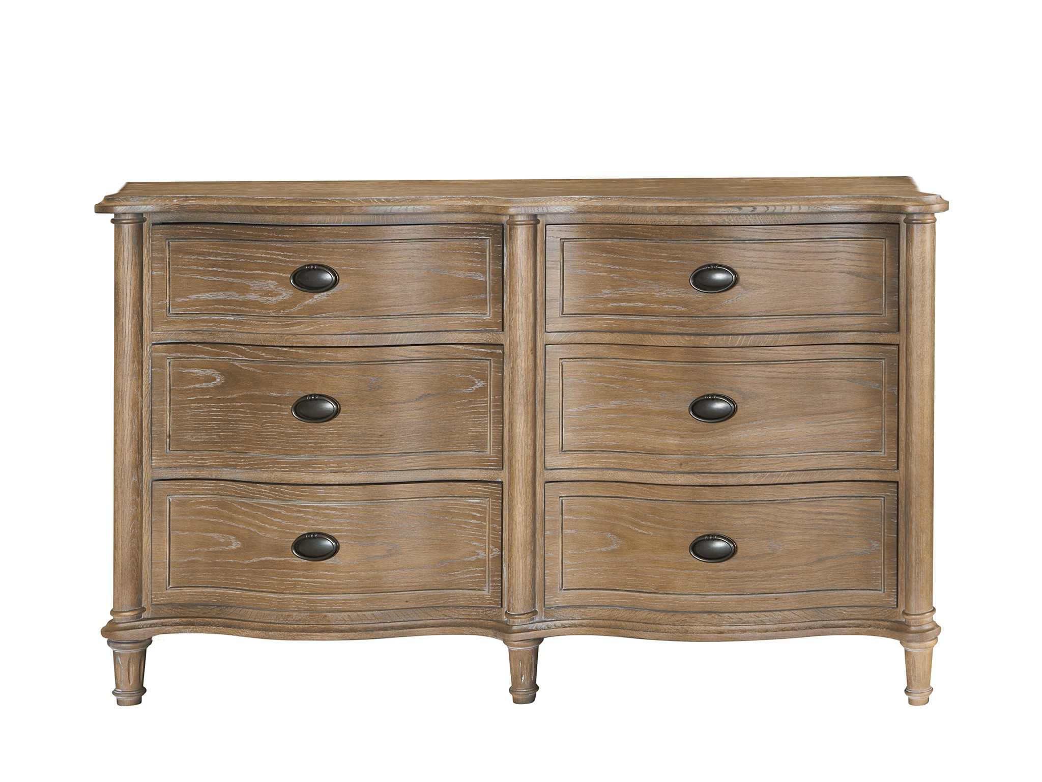 Drawer Dresser - Silo with a white background