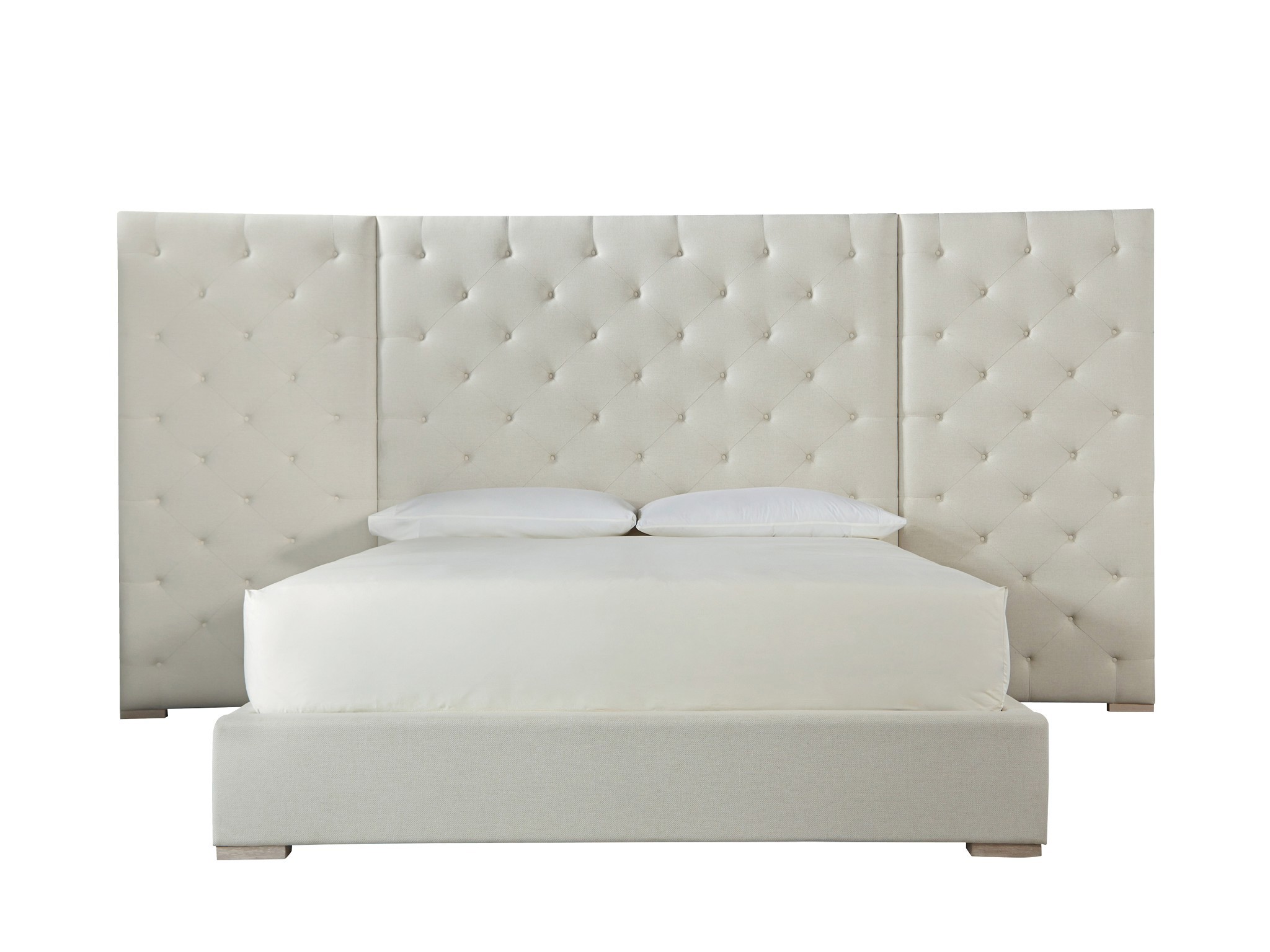 Brando King Bed with Panels - Silo with a white background