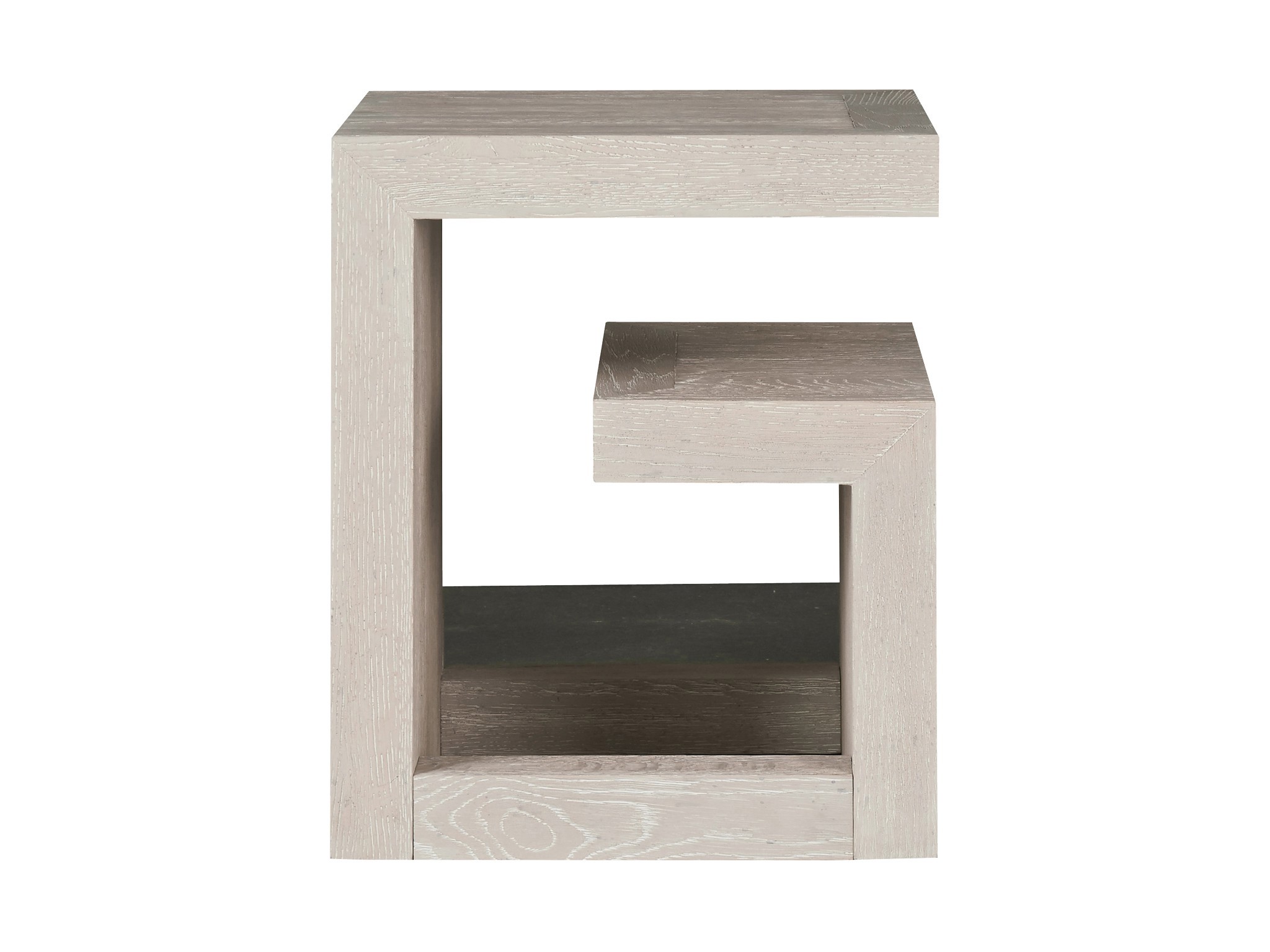 Bedside Table - Silo with a white background