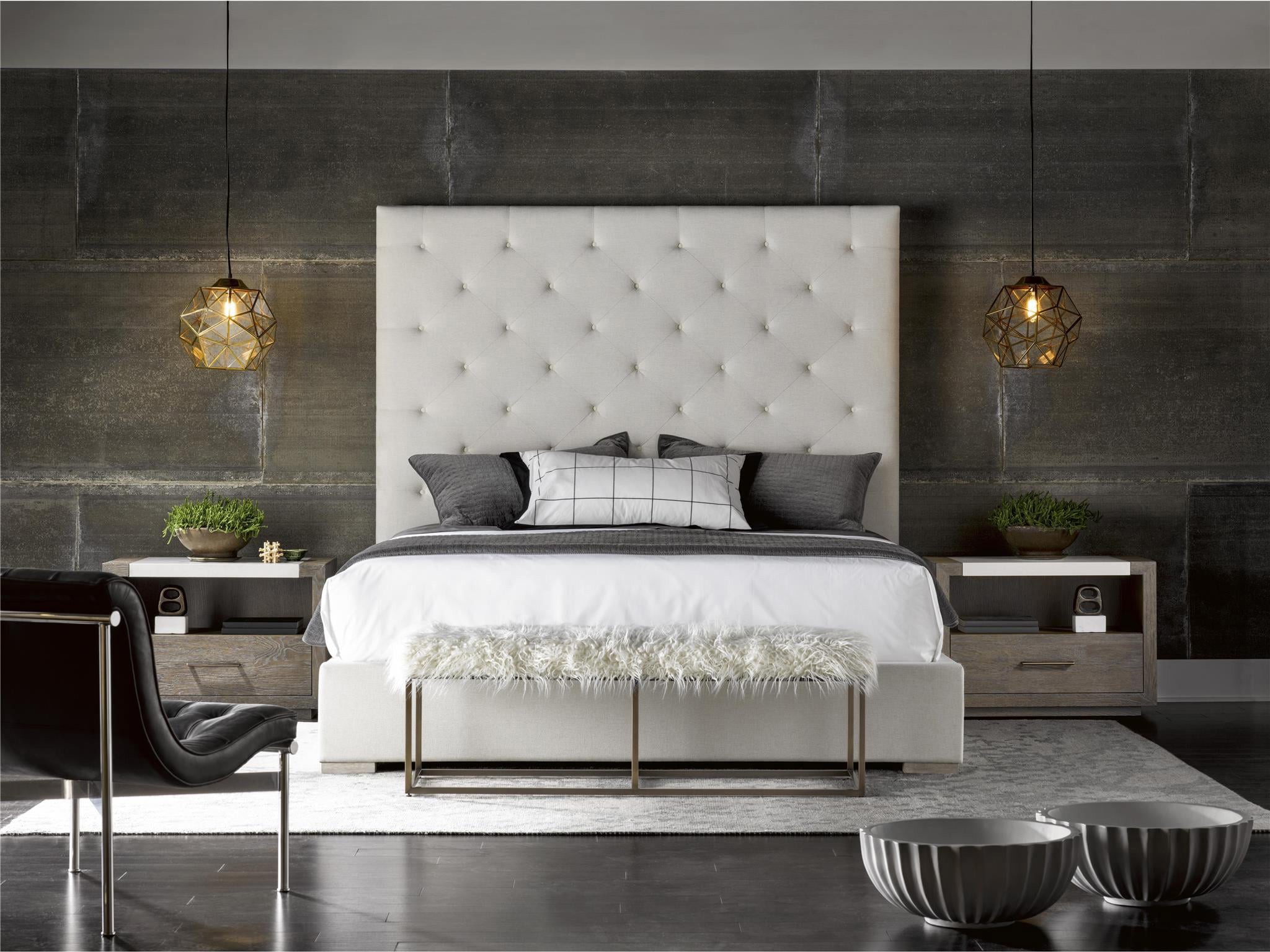 Brando Bed -Special Order - Single Item Room Scene