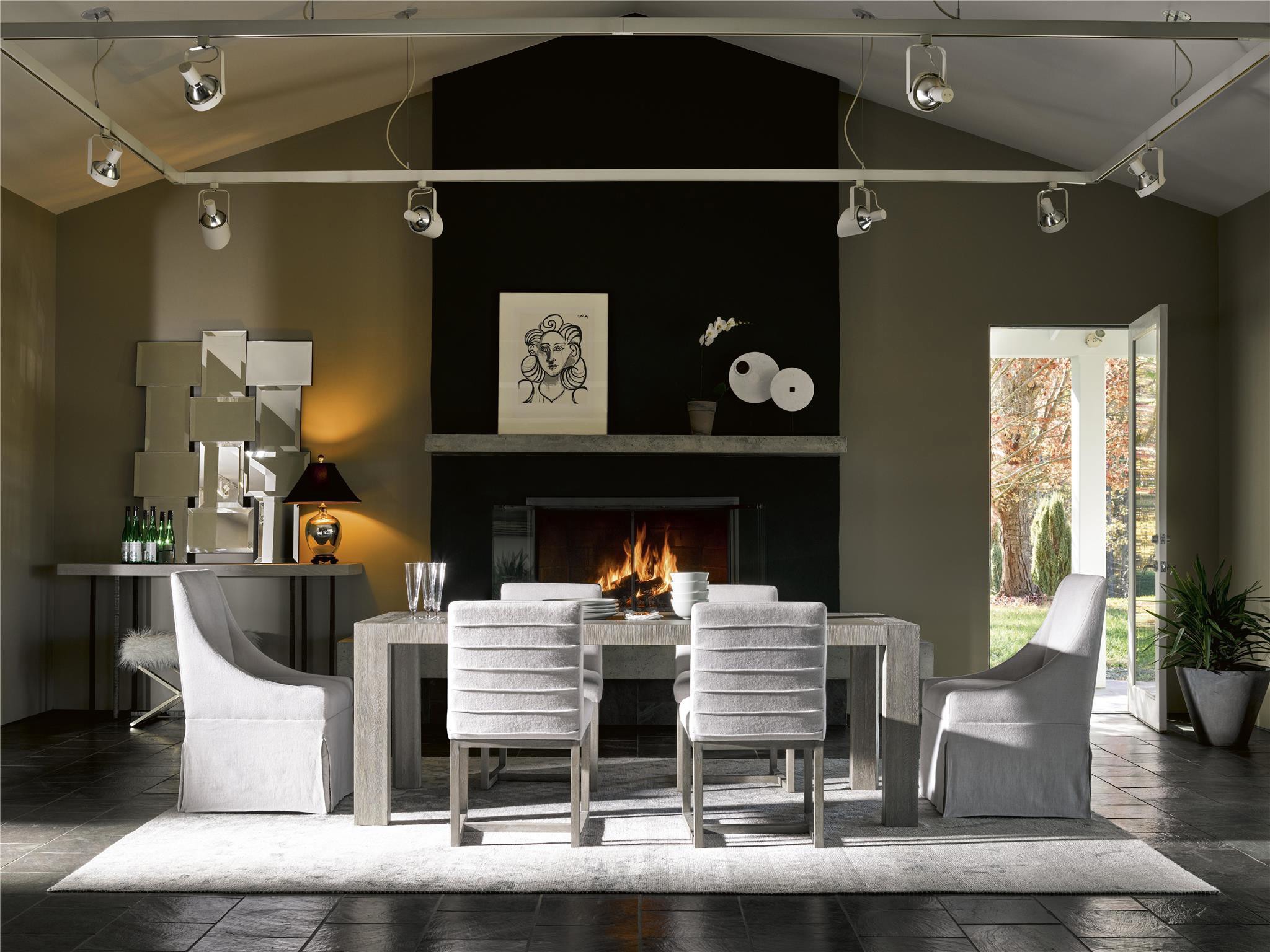 Carter Side Chair - Multiple item room scene