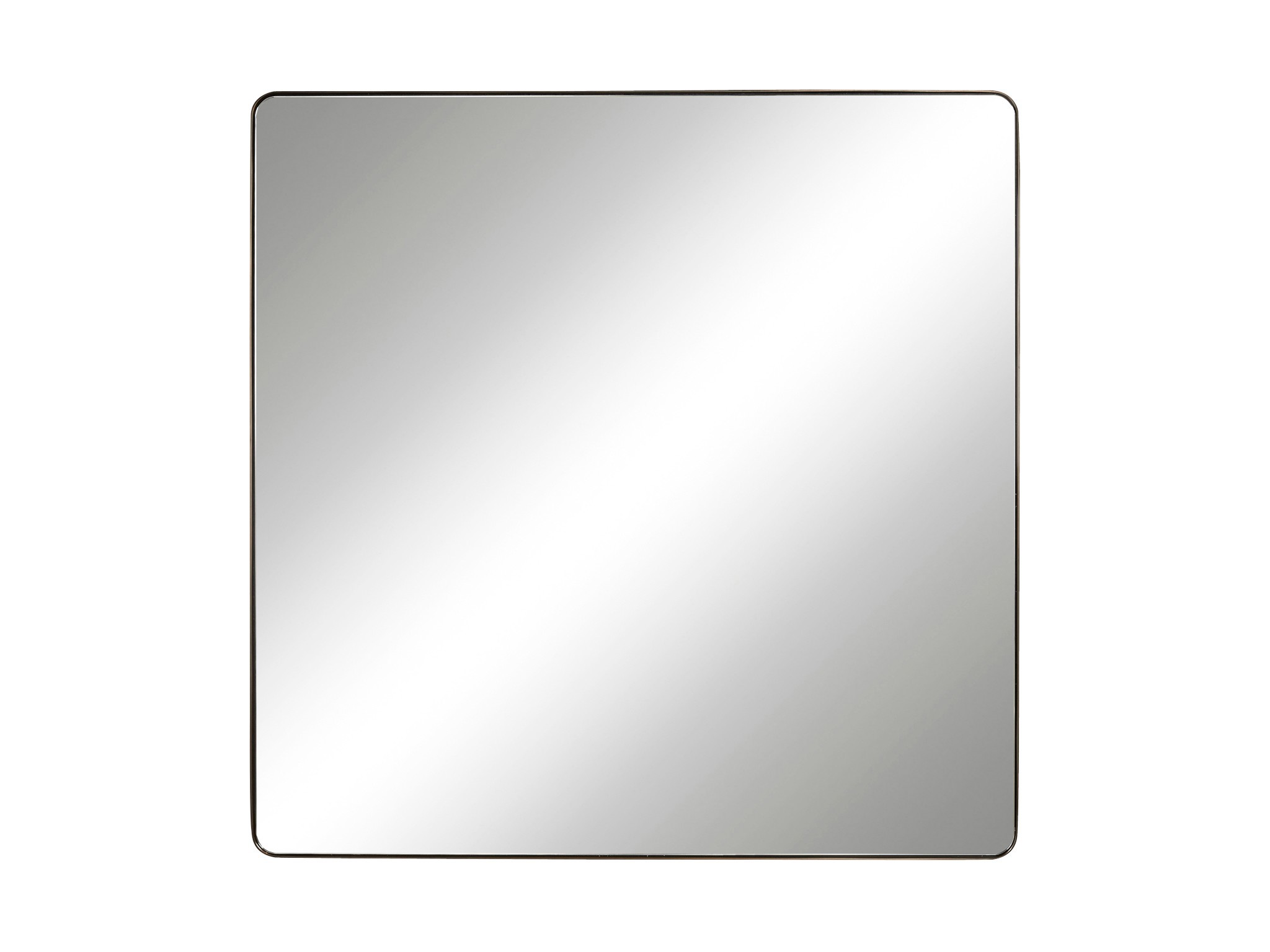 Accent Mirror - Bronze - Silo with a white background