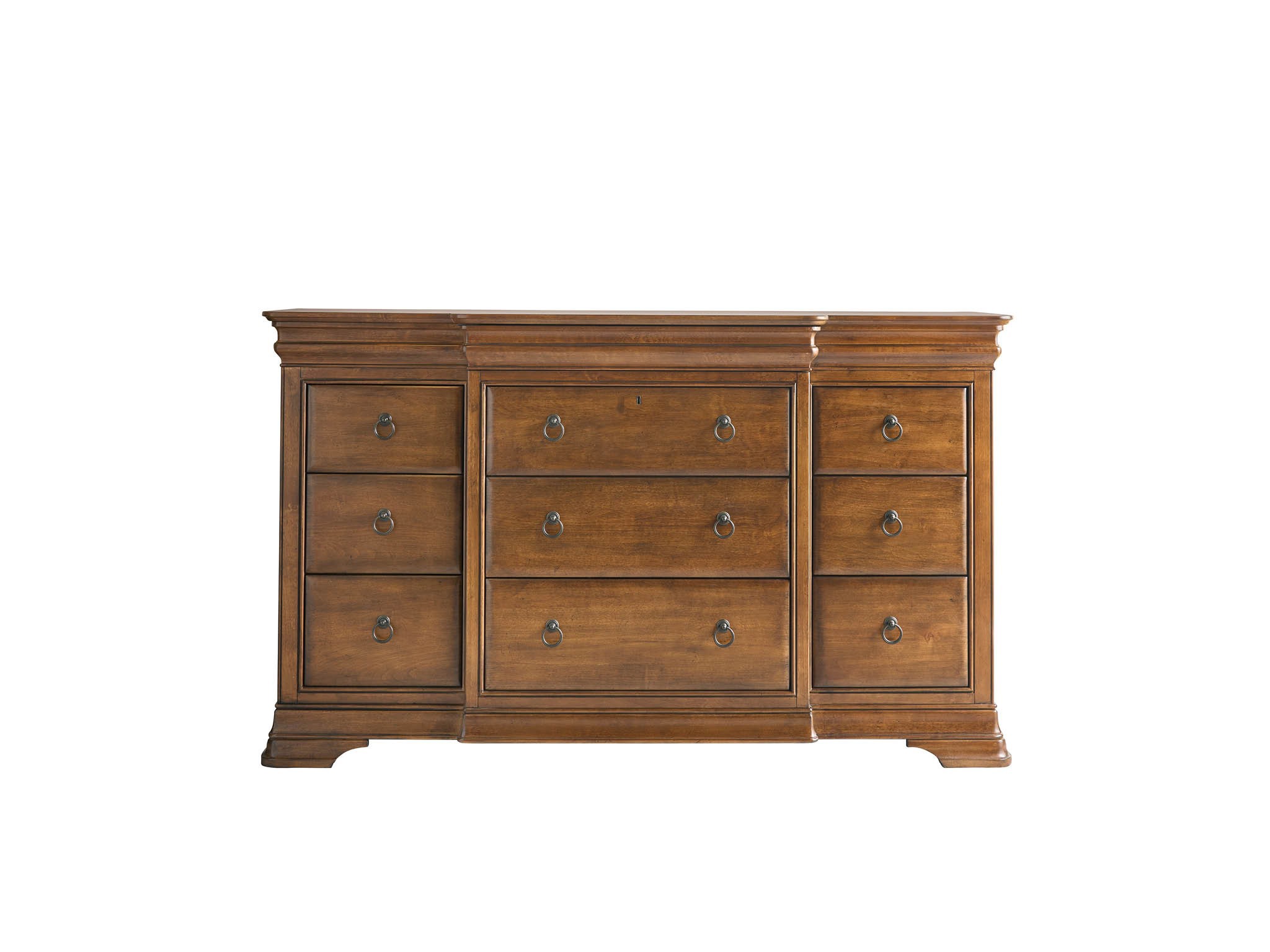Drawer Dresser - Silo with a white background