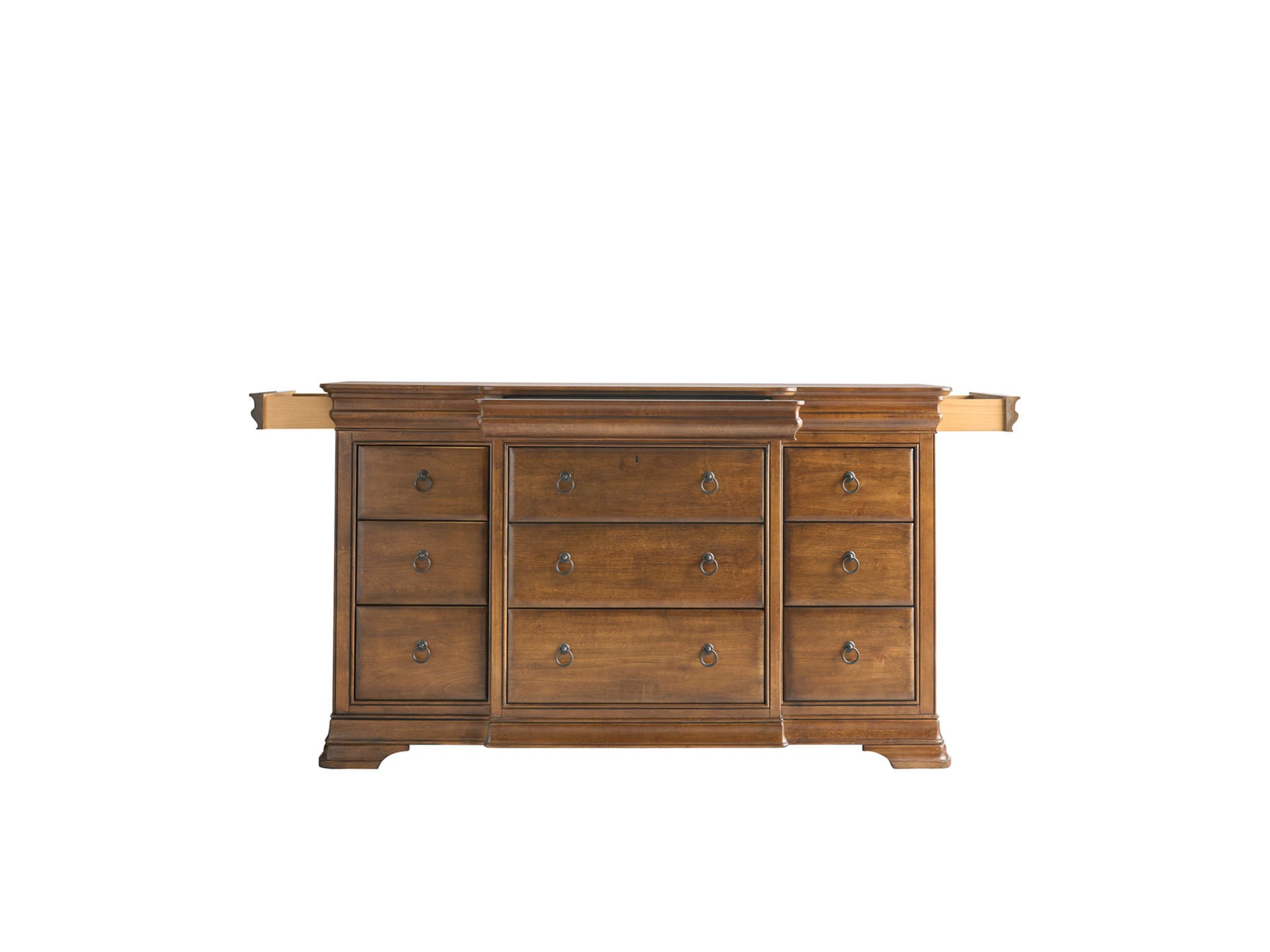 Drawer Dresser - Silo with a white background