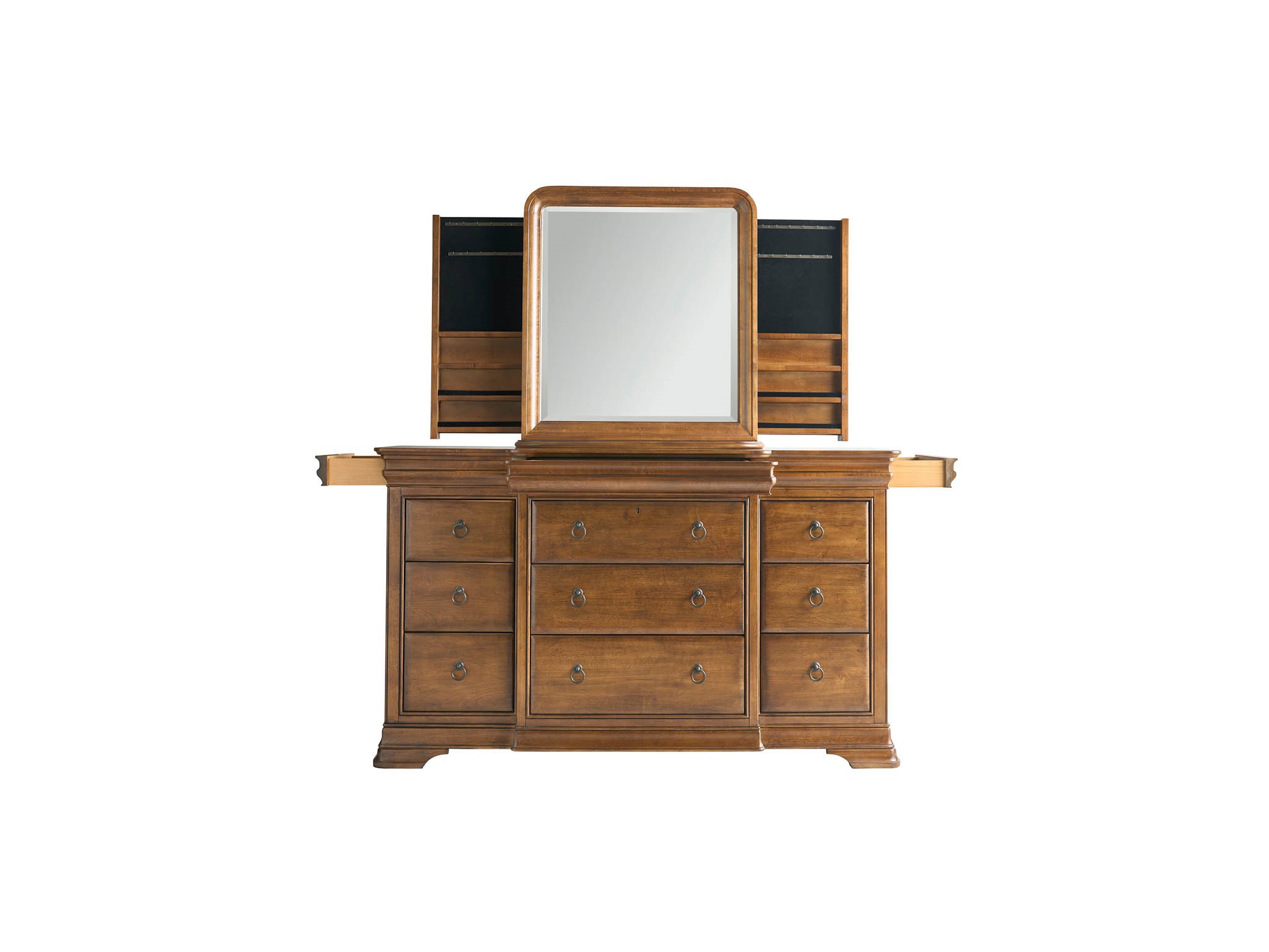 Drawer Dresser - Silo with a white background