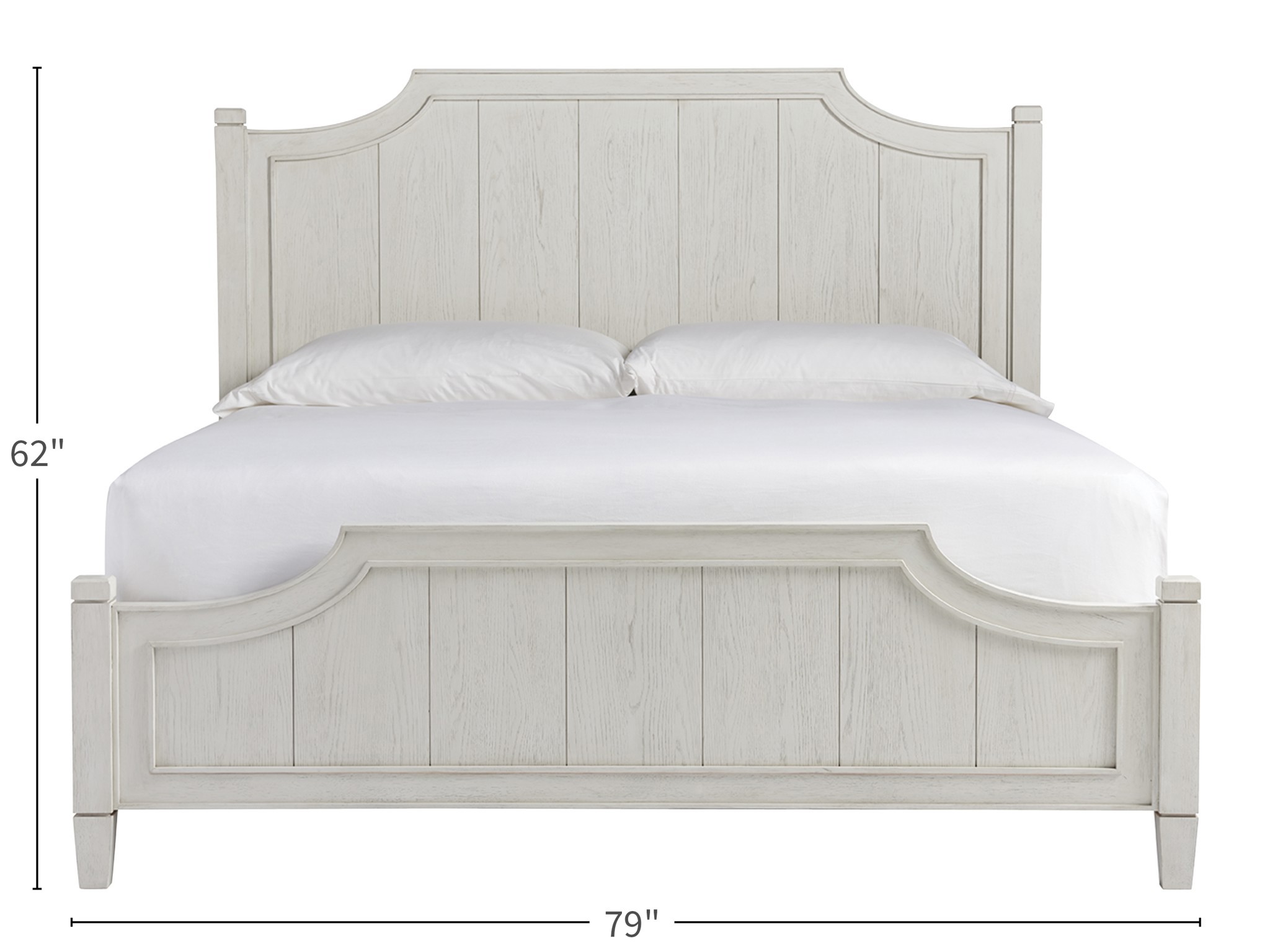Surfside King Bed - Silo with a white background