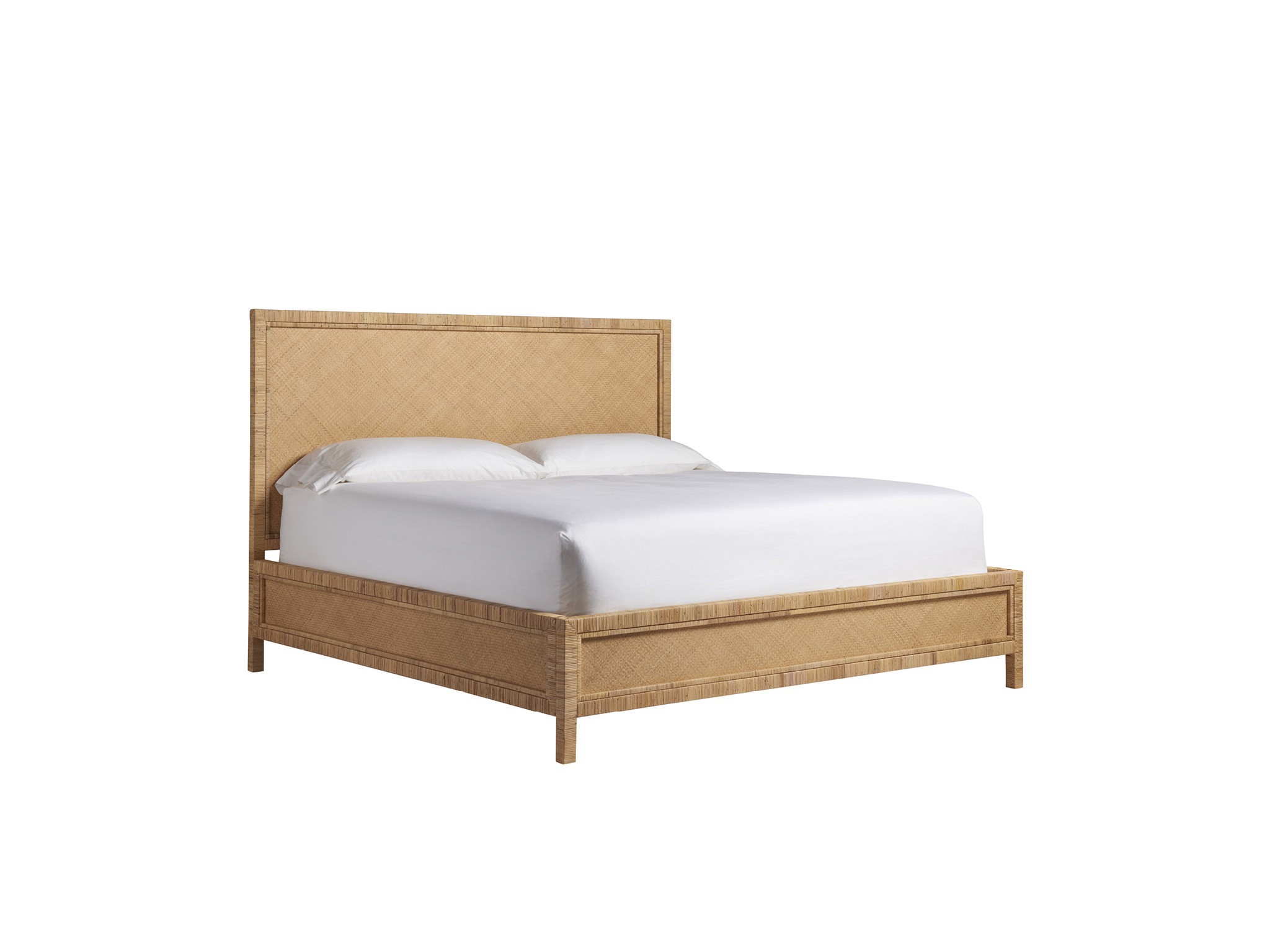 Long Key King Bed - Silo with a white background