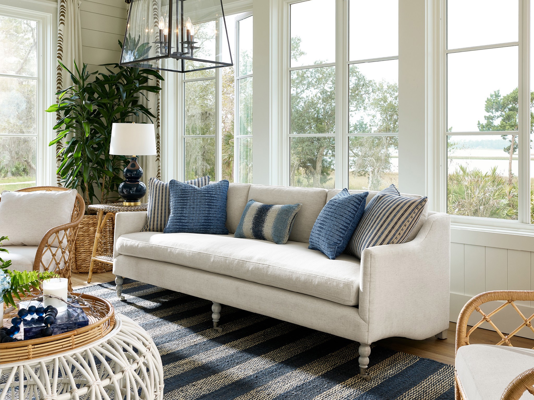 Kiawah Sofa - Special Order - Multiple item room scene