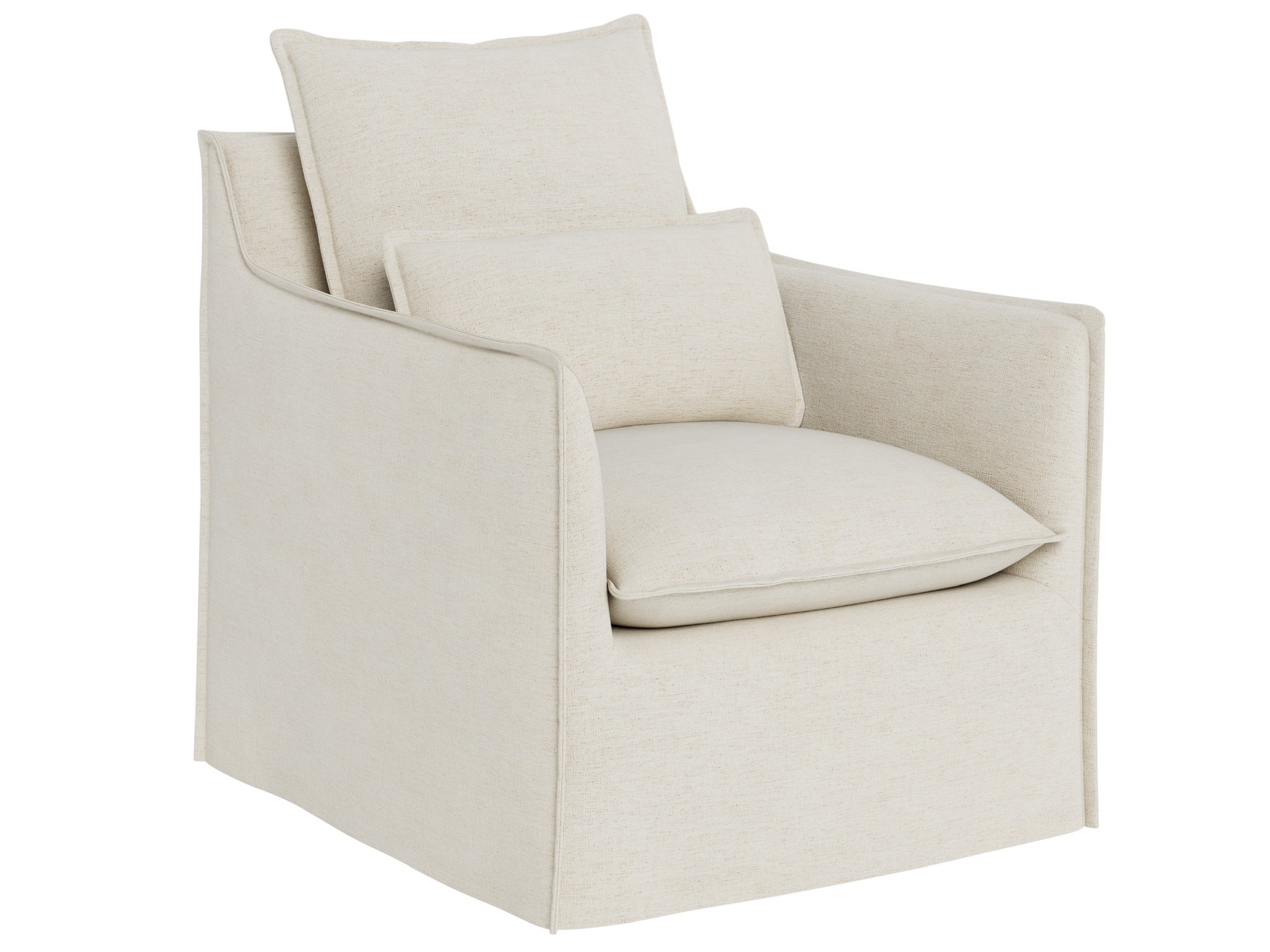 Siesta Key Swivel Chair - Special Order - Silo with a white background