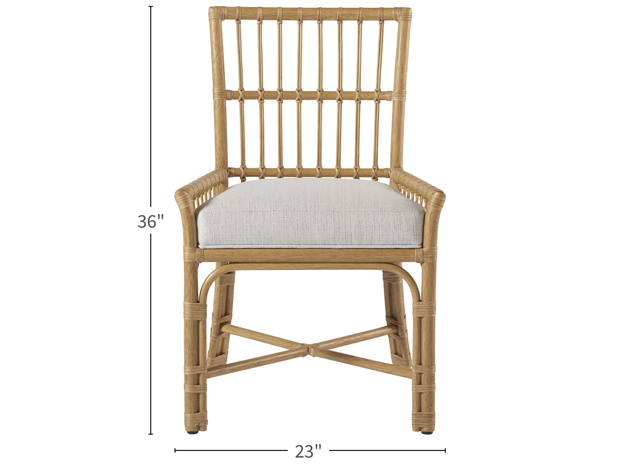 Clearwater Low Arm Chair - Silo with a white background