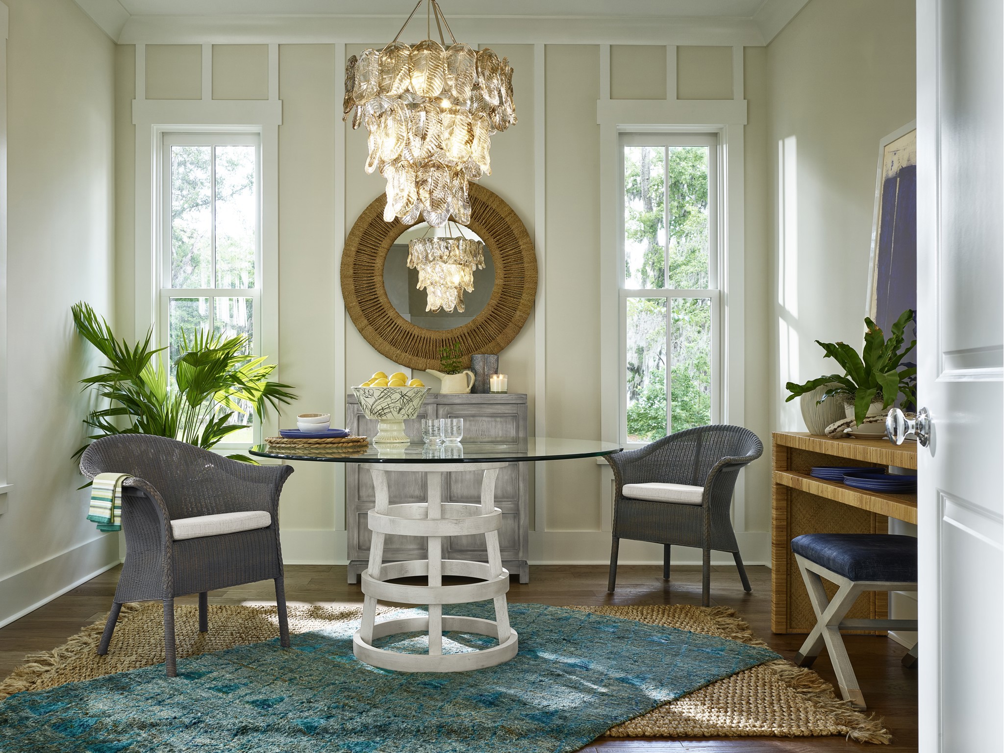54 Dining Table - Multiple item room scene