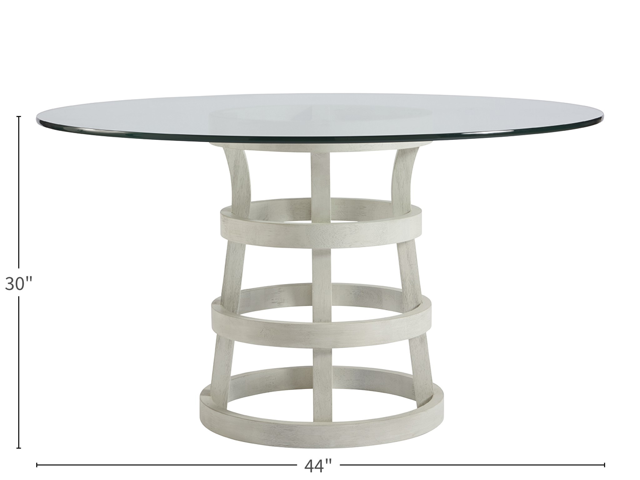 44 Dining Table - Silo with a white background