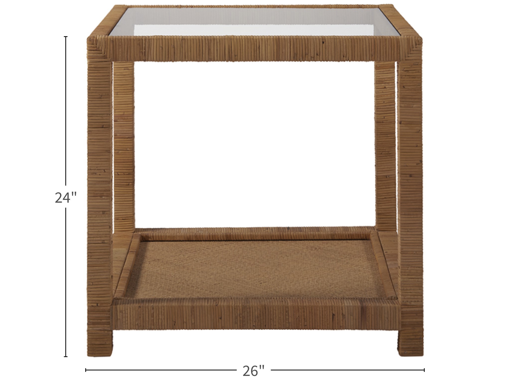 Long Key End Table - Silo with a white background
