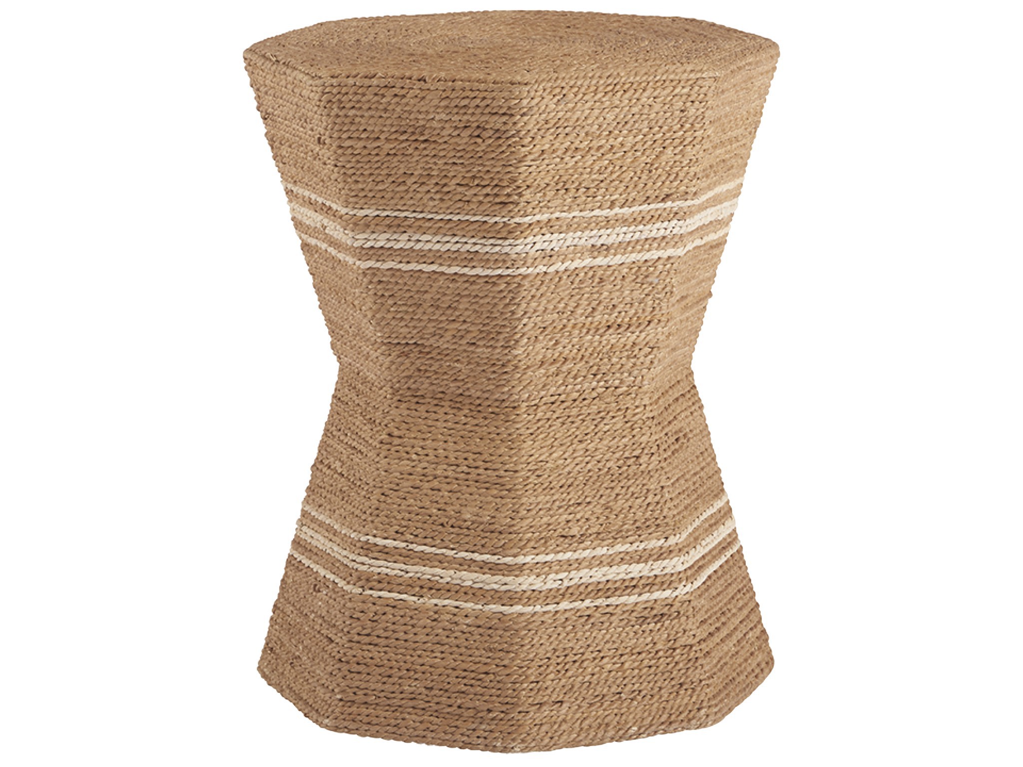 Octagonal Side Table - Silo with a white background