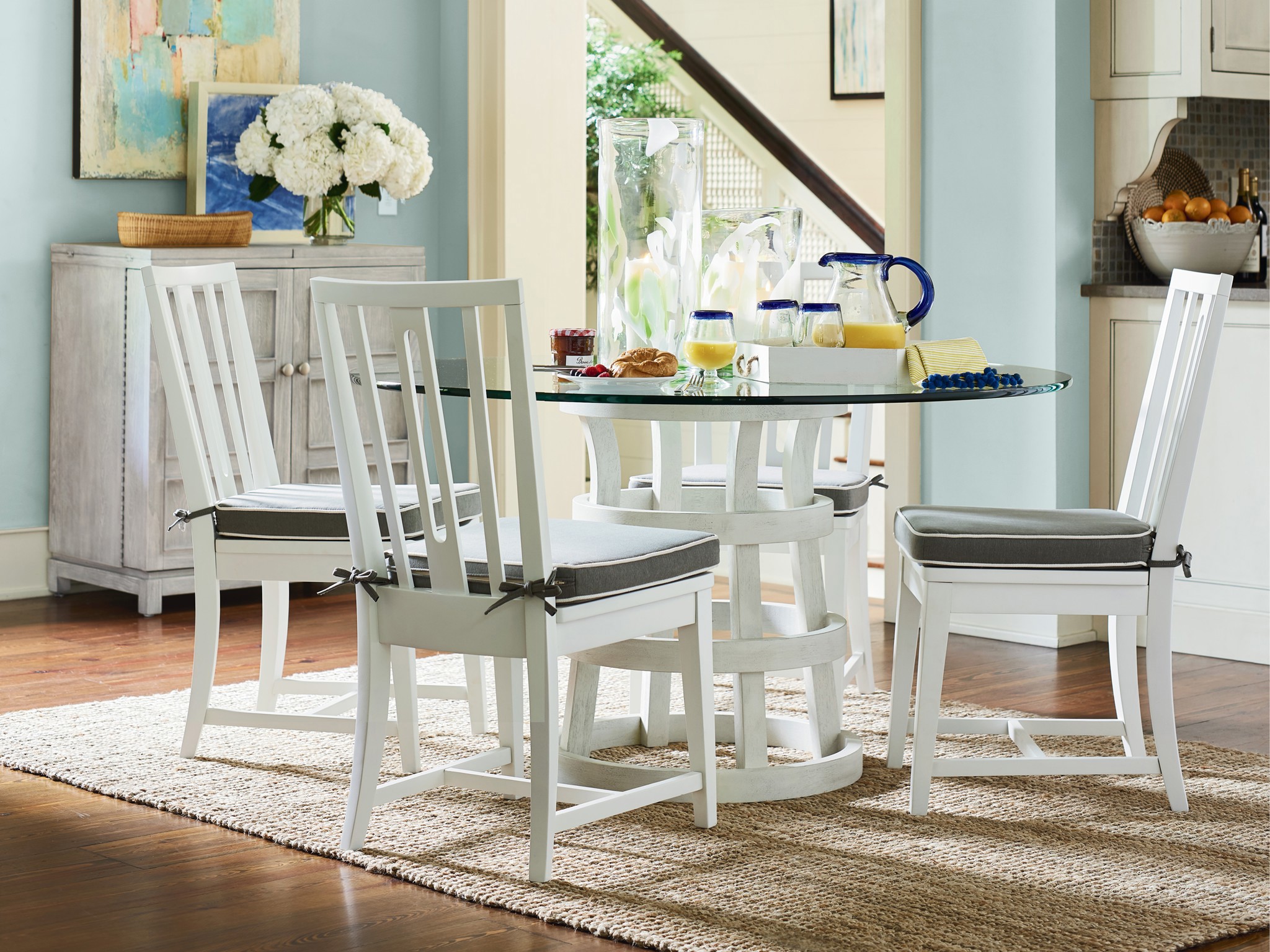 54 Dining Table - Multiple item room scene