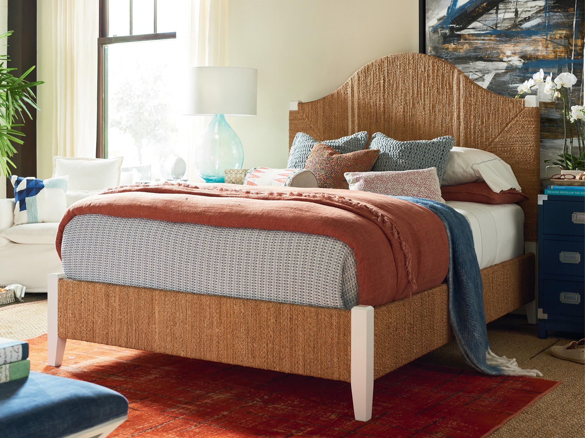 Seabrook King Bed - Single Item Room Scene
