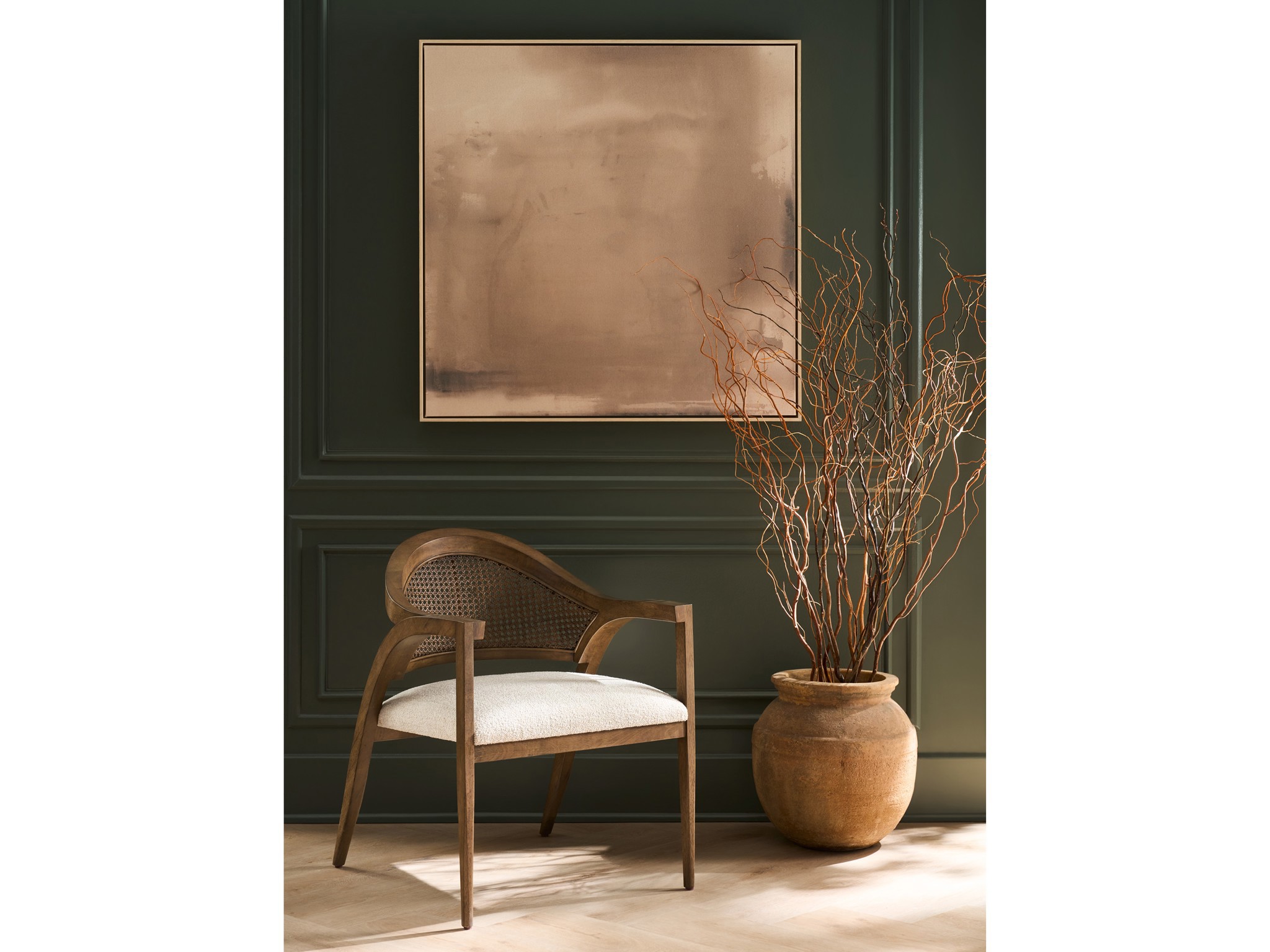 Dexter Accent Chair - Multiple item room scene