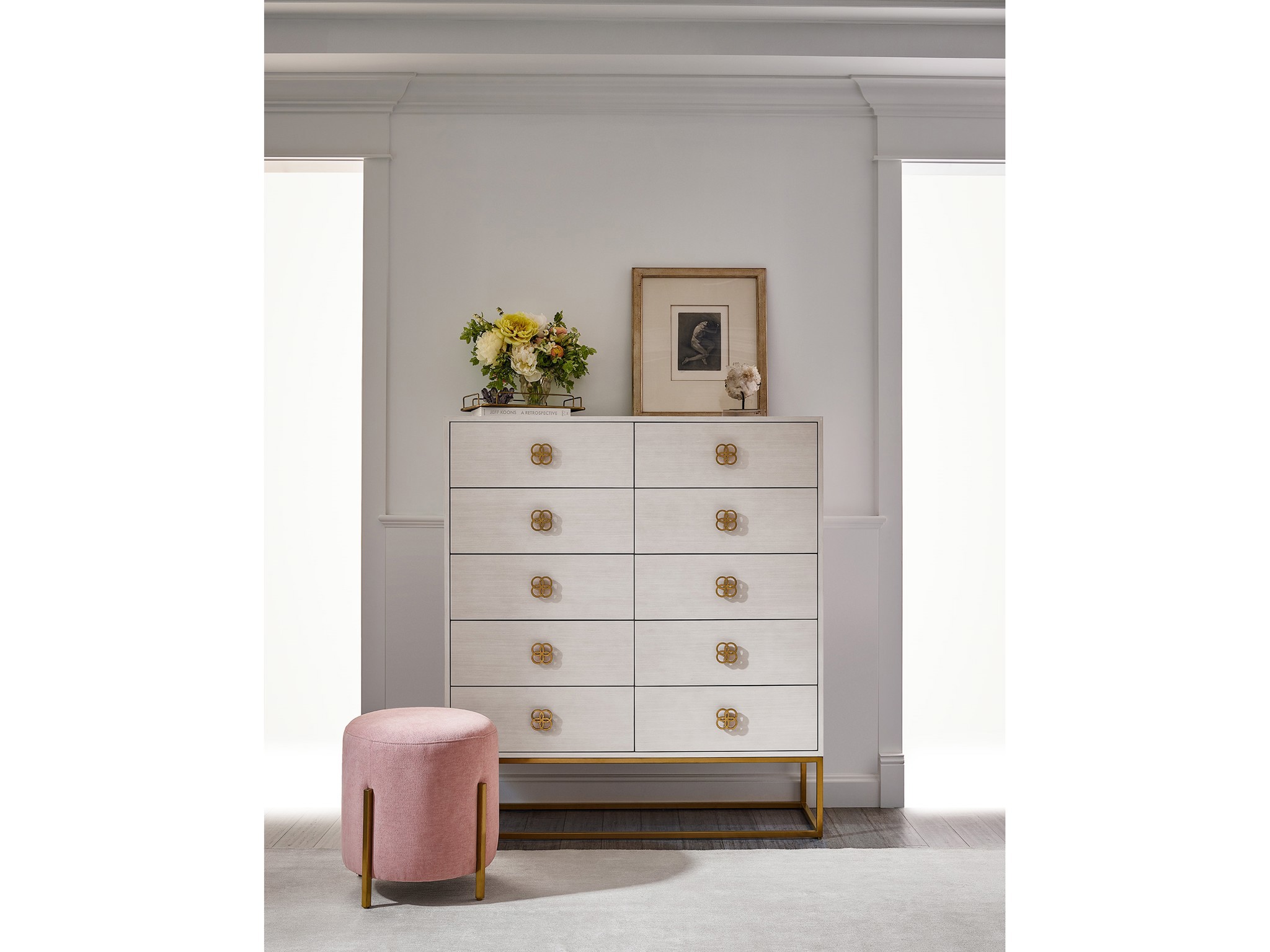 Peony Drawer Chest - Multiple item room scene
