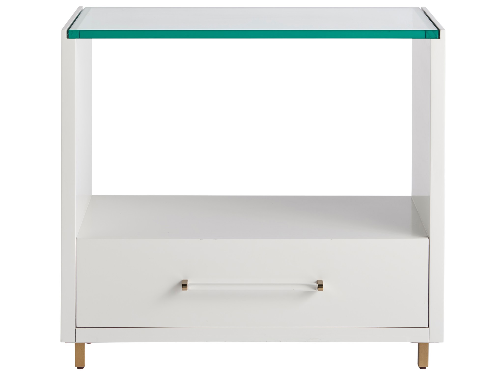 Peony Nightstand - Silo with a white background
