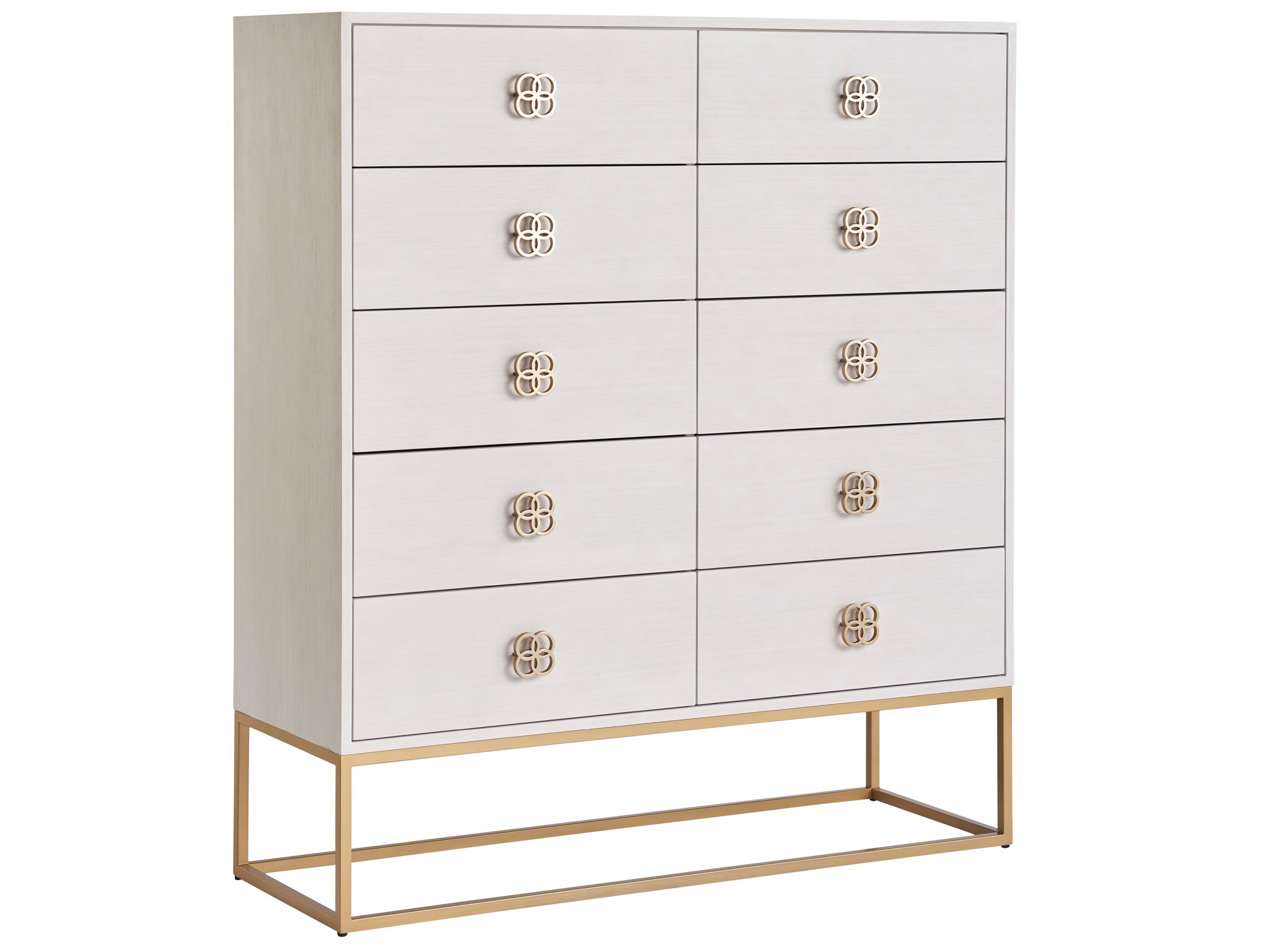 Peony Drawer Chest - Silo with a white background