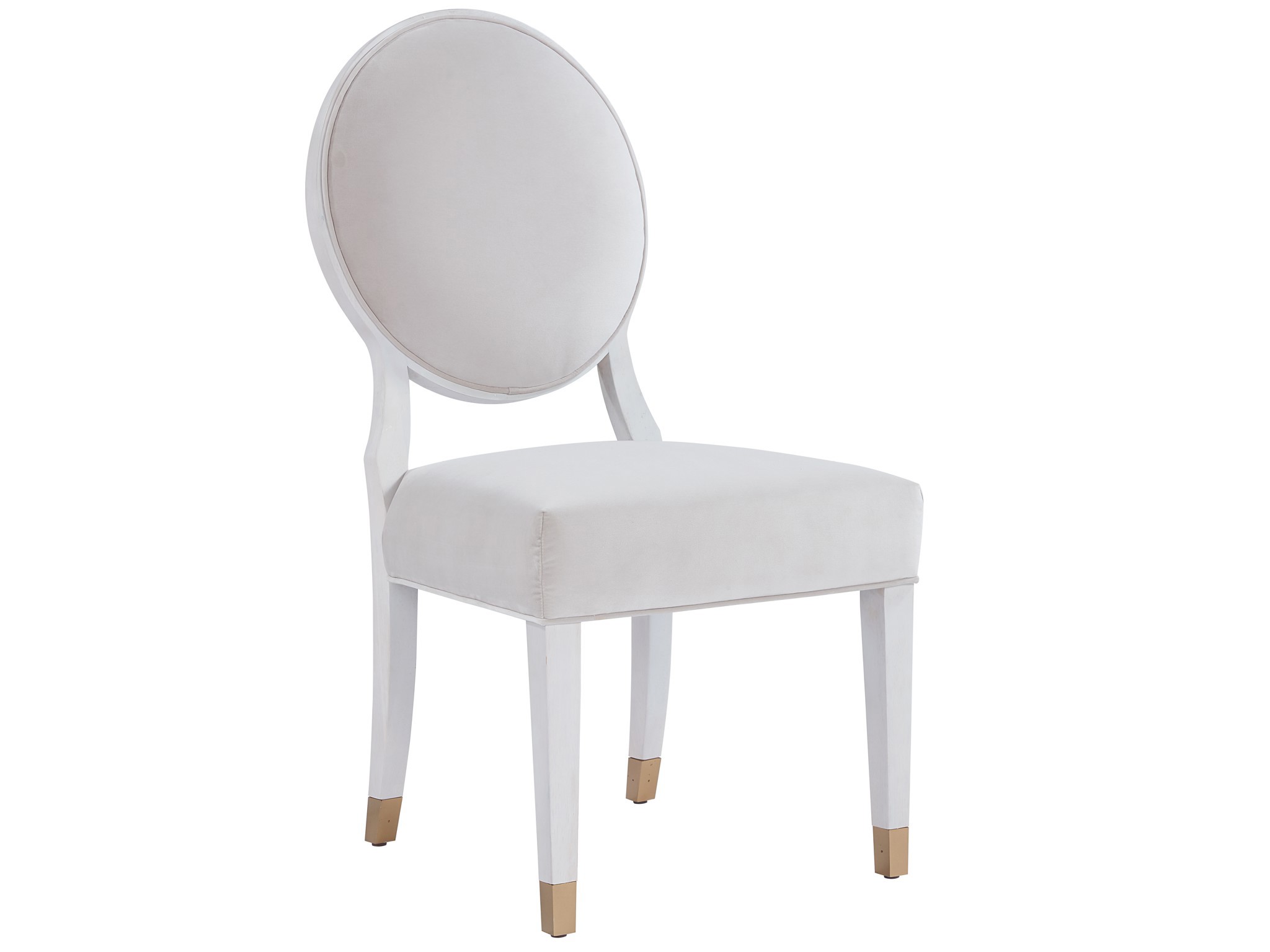 Love Joy Bliss Oval Side Chair - Silo with a white background