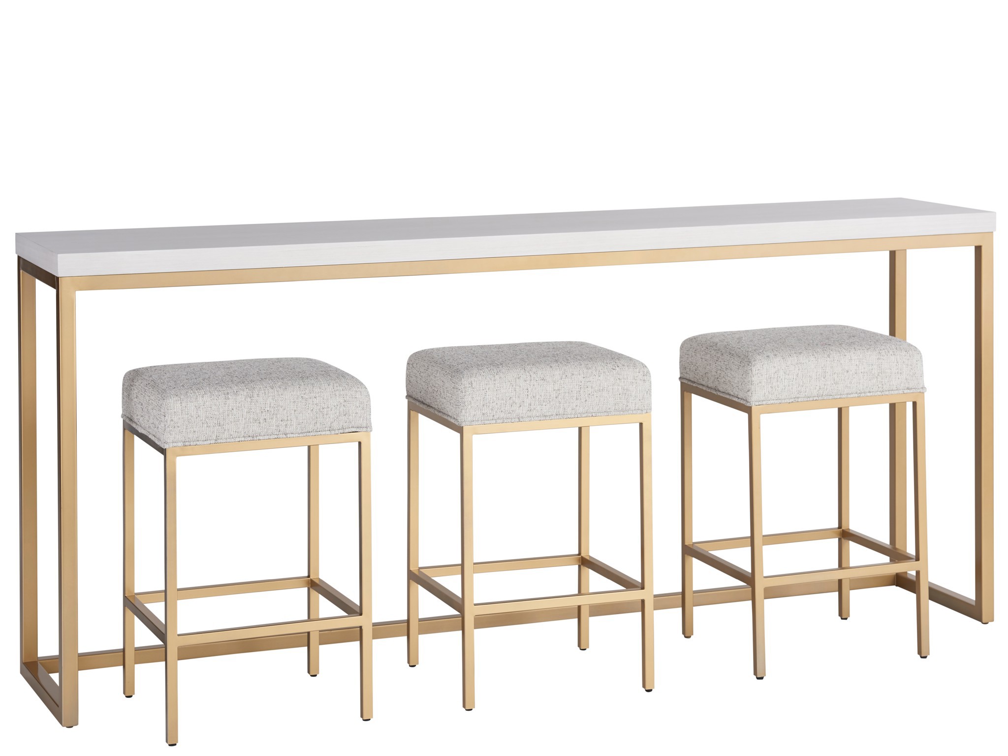 Love Joy Bliss Console Table - Silo with a white background