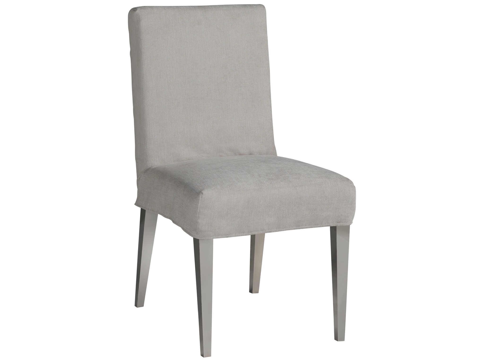 Jett Slip Cover Side Chair - Silo with a white background