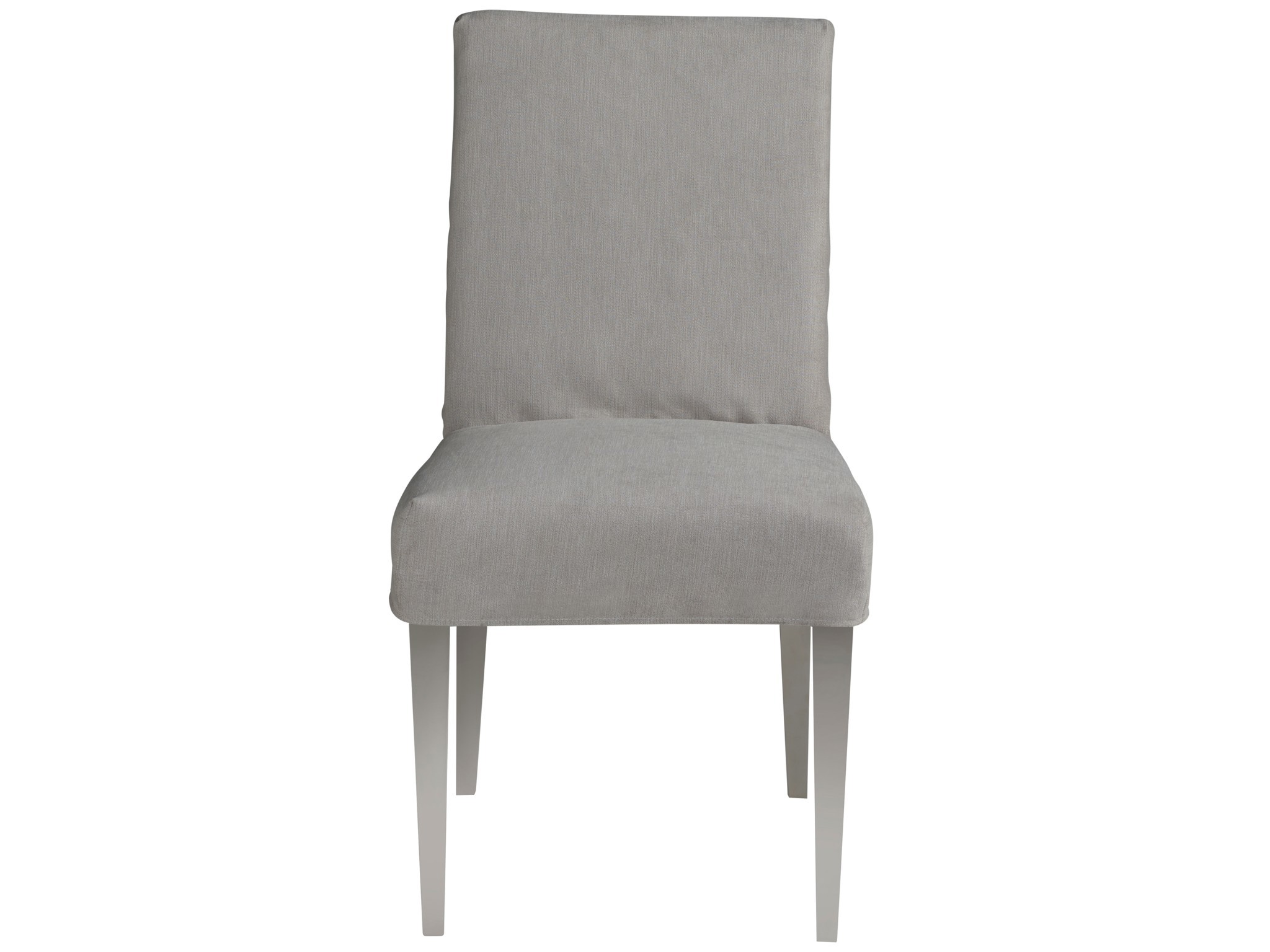 Jett Slip Cover Side Chair - Silo with a white background