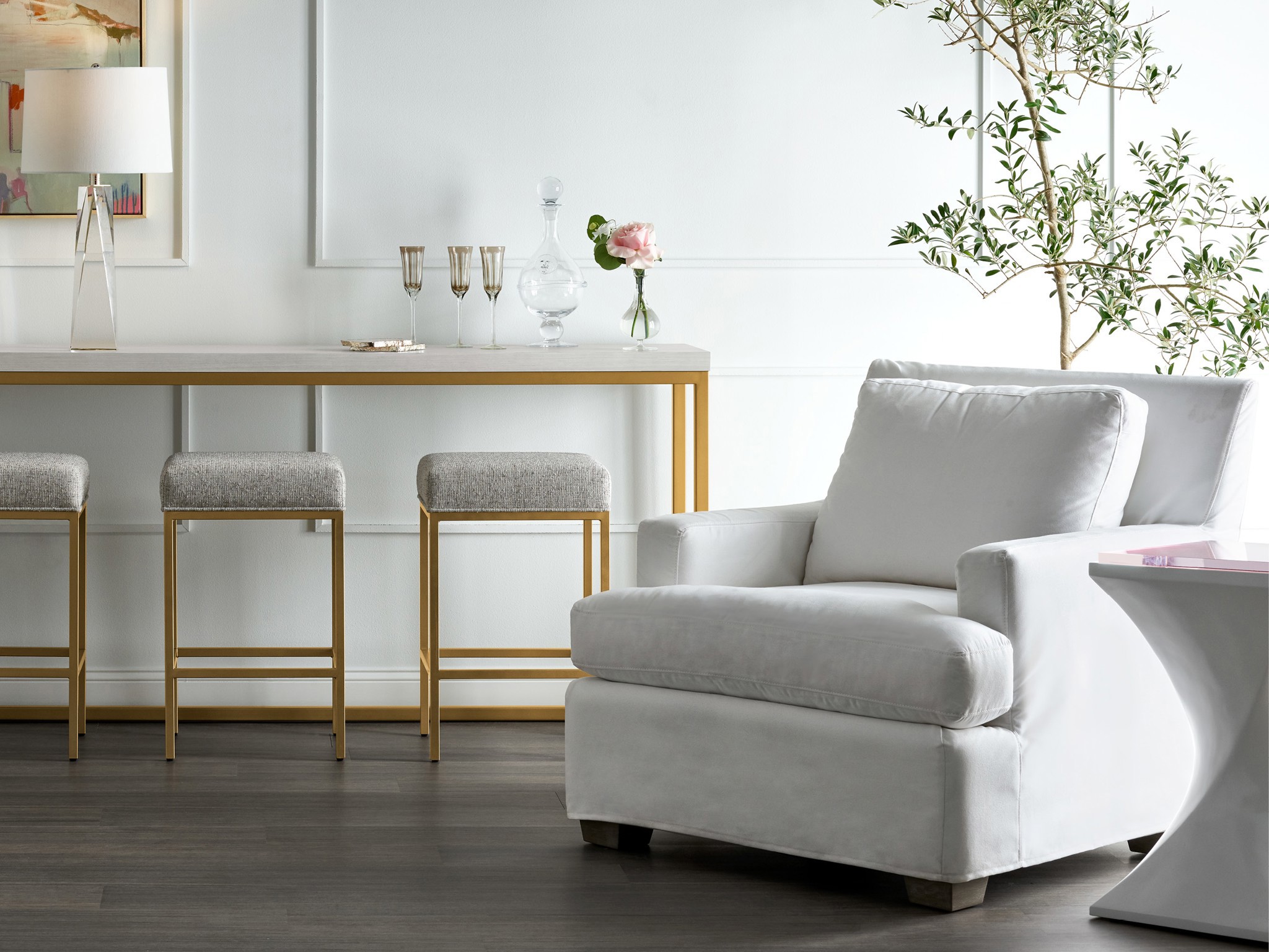 Emmerson Chair - Special Order - Multiple item room scene