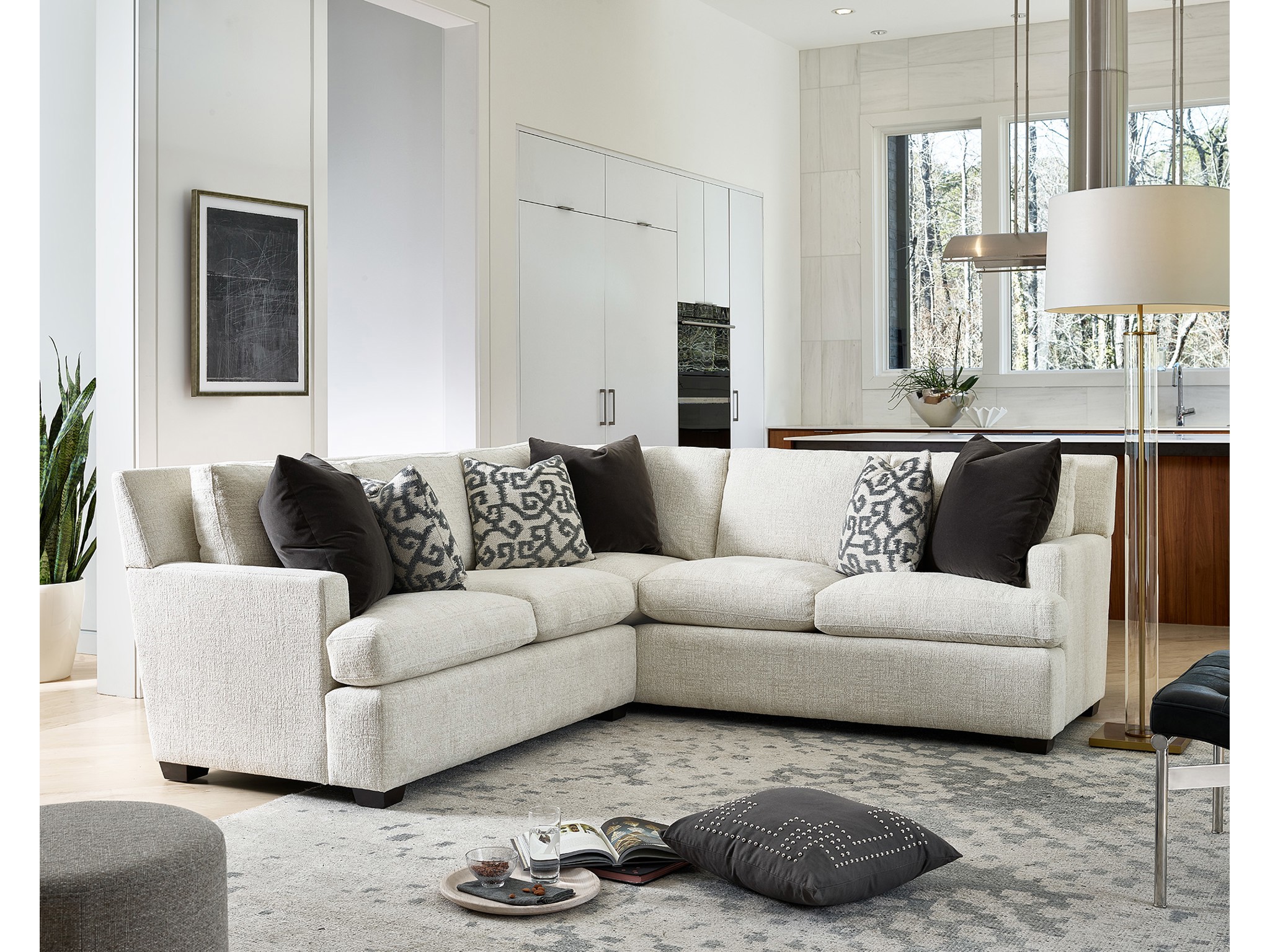 Emmerson Sectional -Special Order - Multiple item room scene