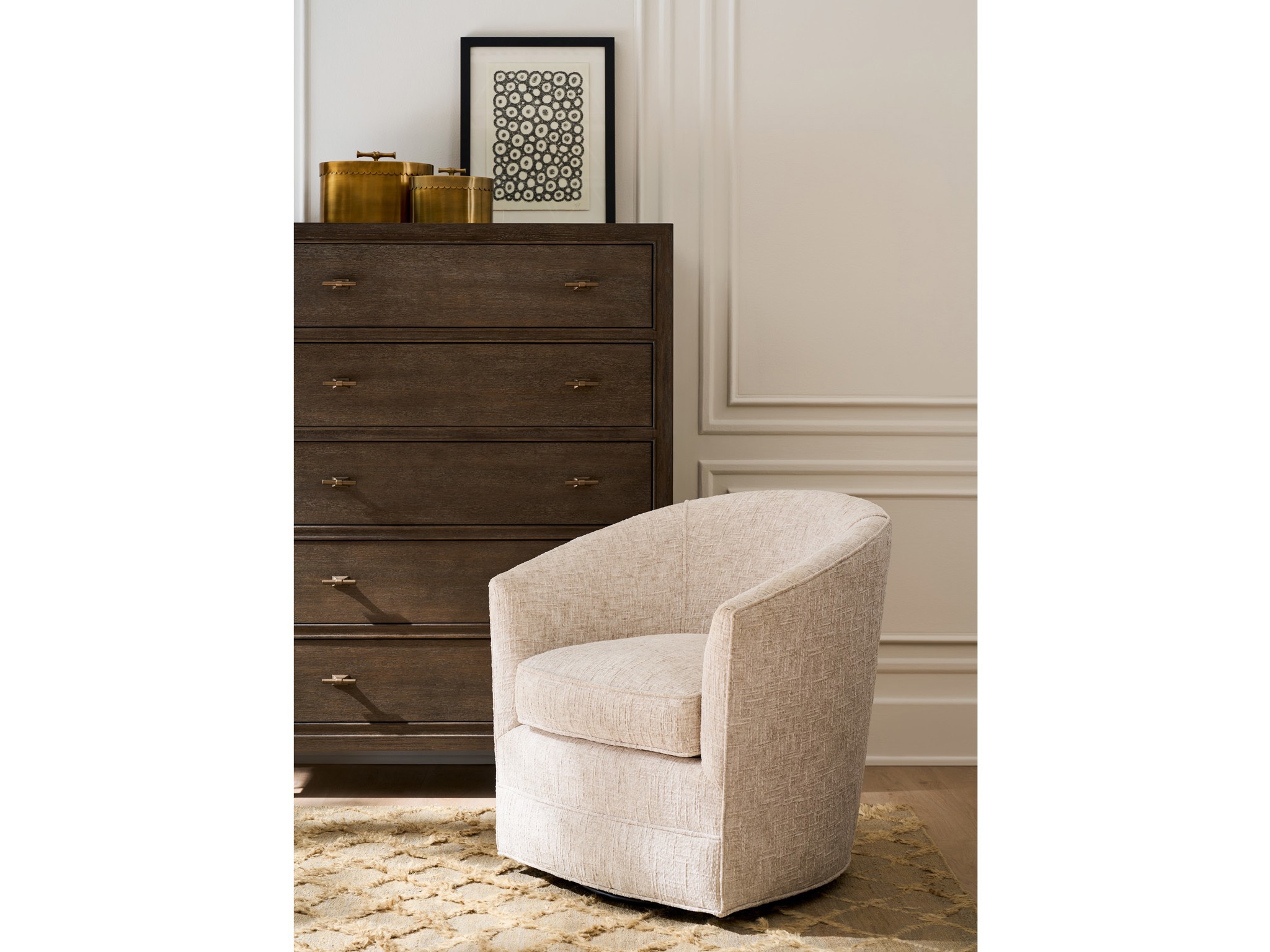 Burke Chair - Special Order - Multiple item room scene