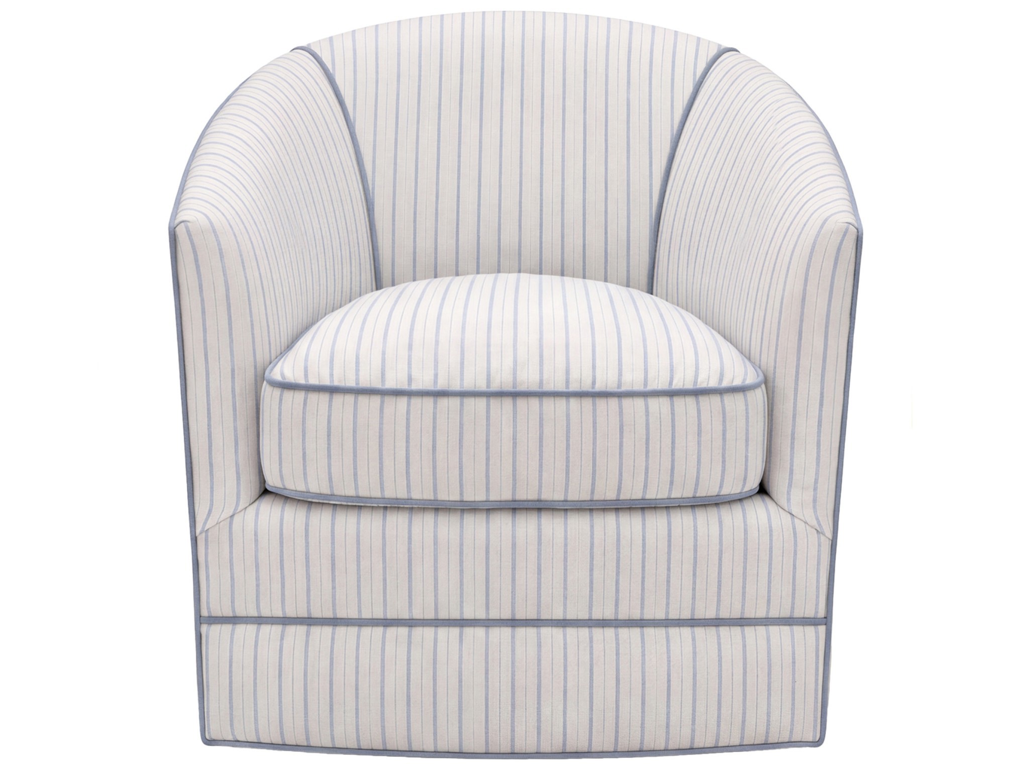 Burke Swivel Chair - Silo with a white background