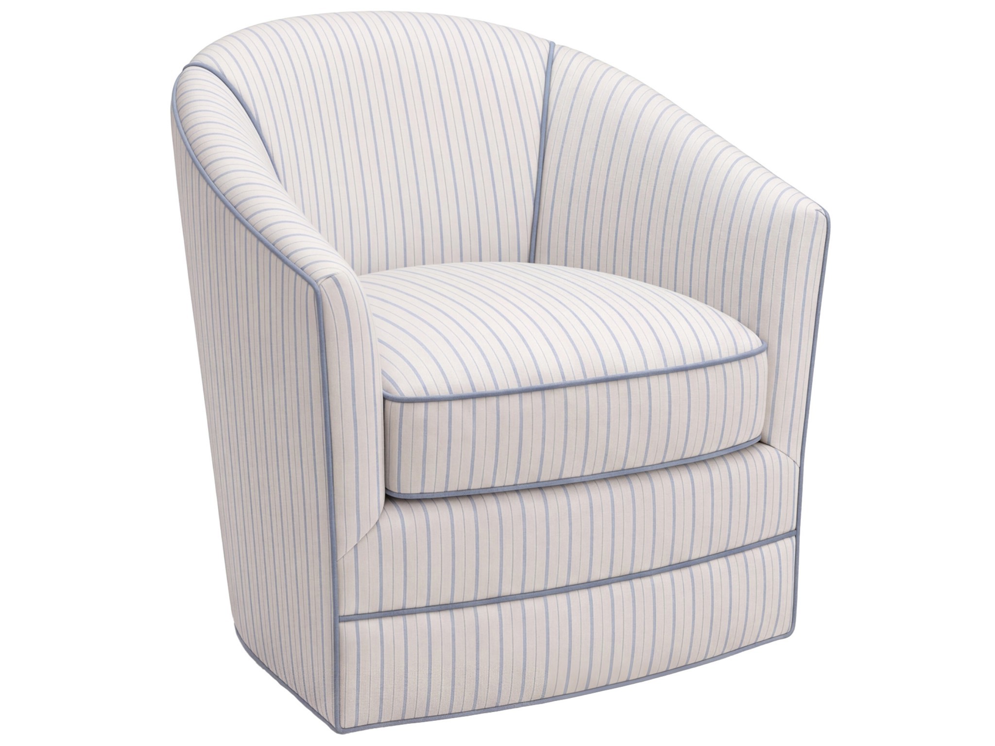 Burke Swivel Chair - Silo with a white background