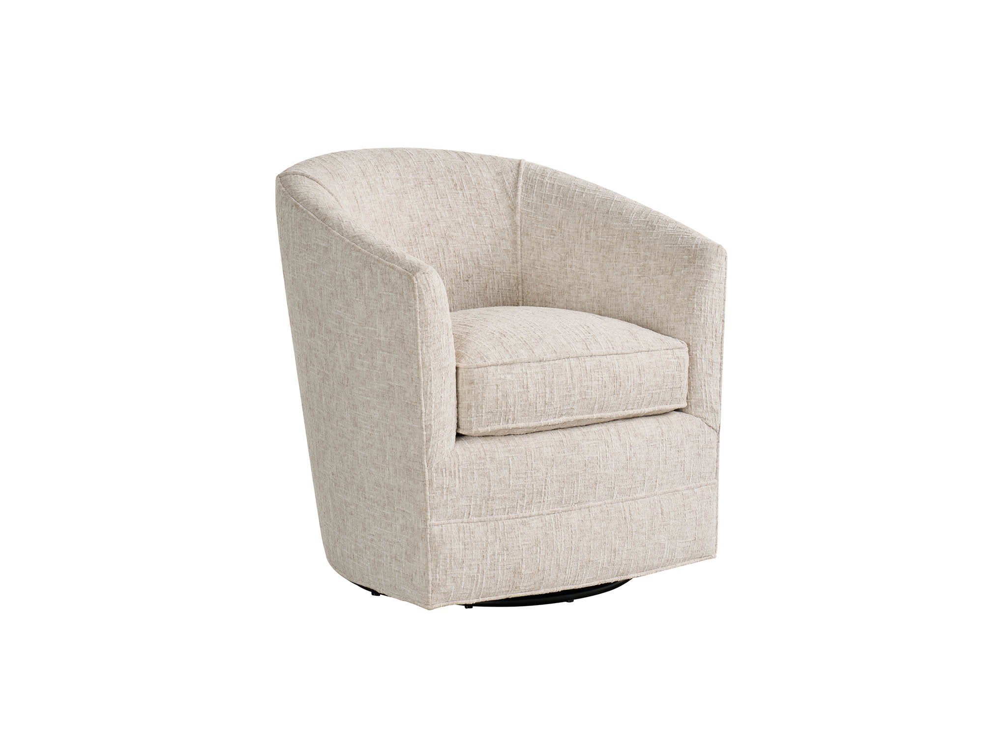 Burke Swivel Chair - Silo with a white background