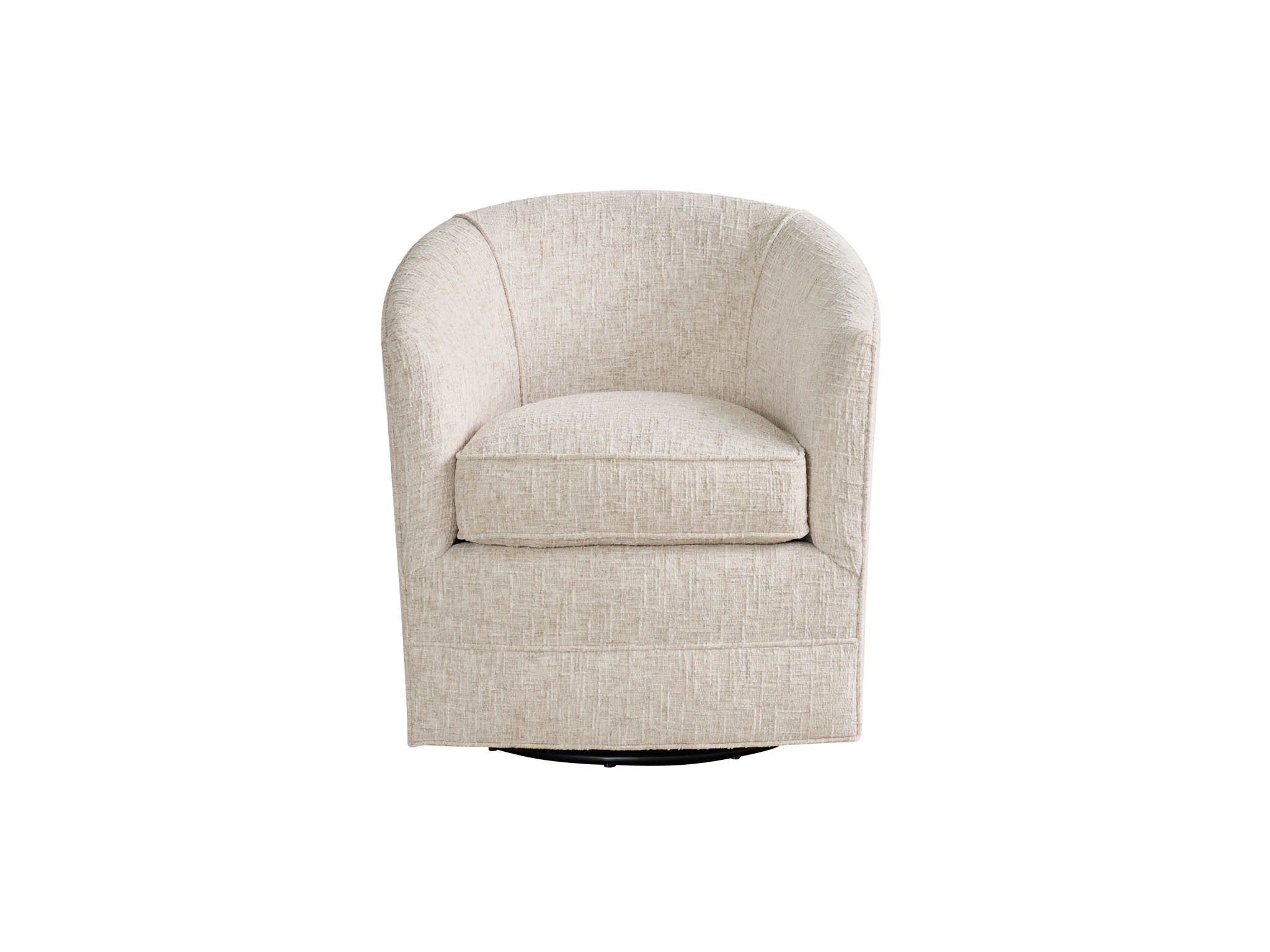Burke Swivel Chair - Silo with a white background