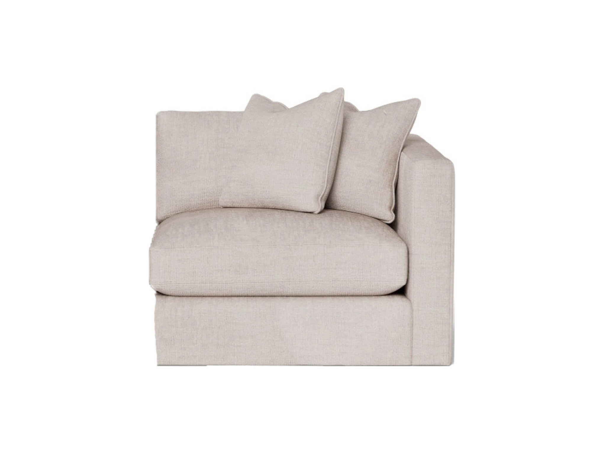Ally One Arm Chair RAF - Special Order - Silo with a white background