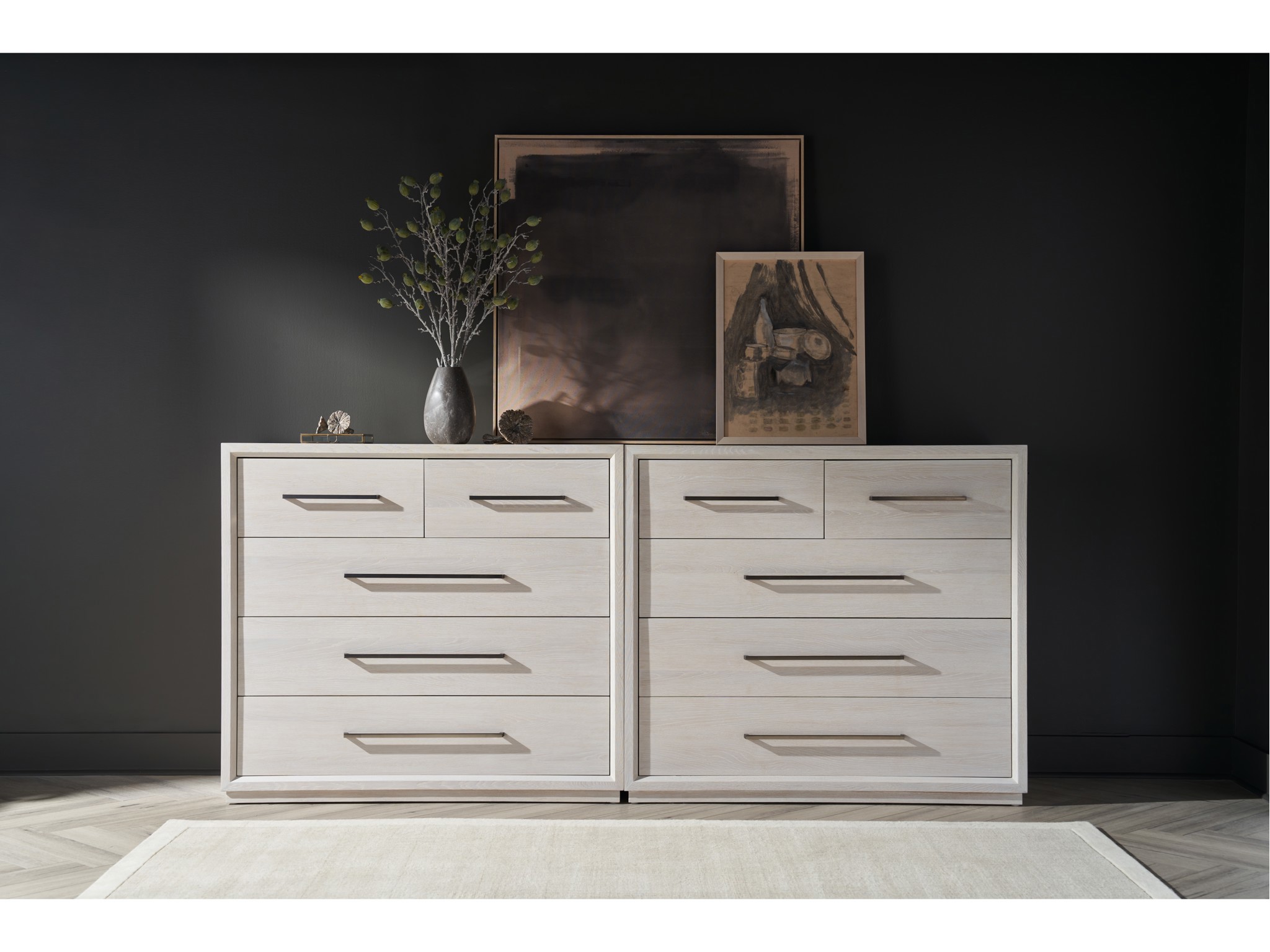 Astrid Drawer Chest - Multiple item room scene