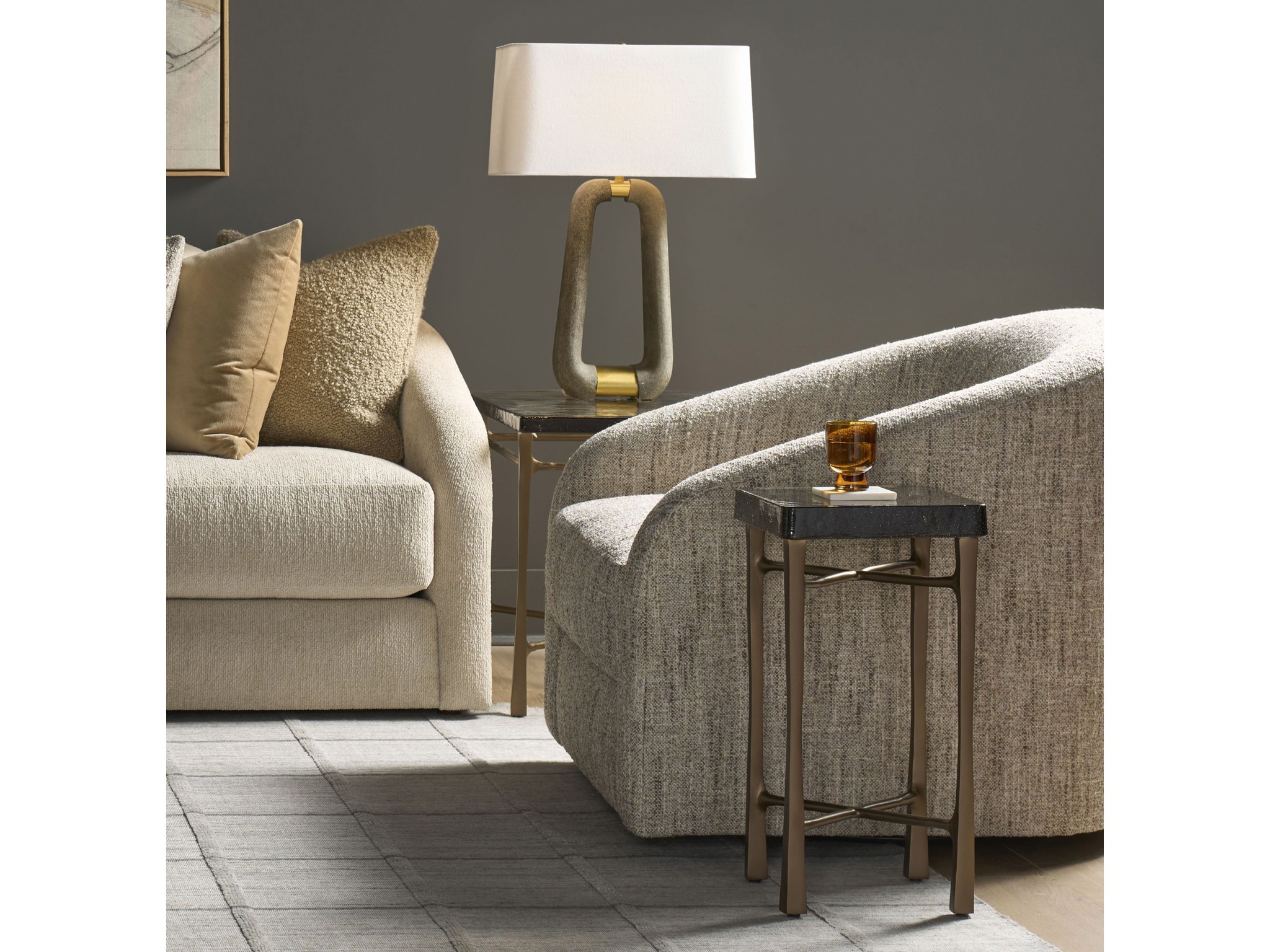 Dylan Swivel Chair -Special Order - Multiple item room scene