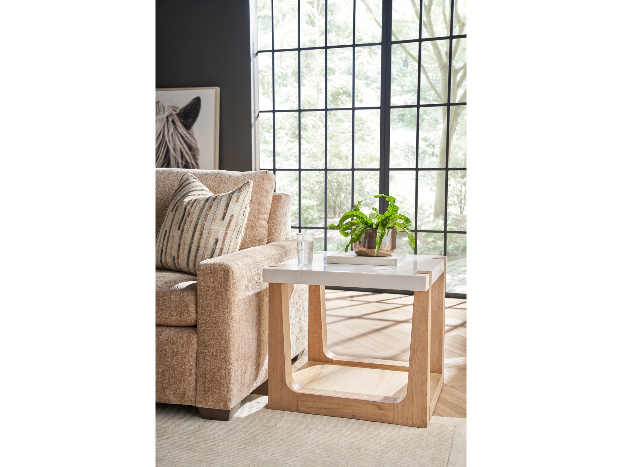 Ellis End Table - Multiple item room scene