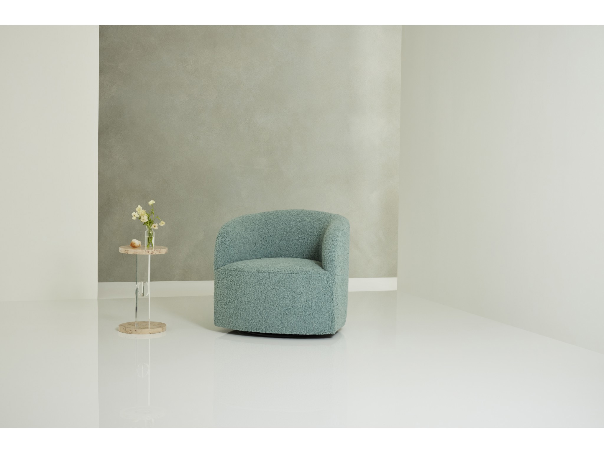 Exhale Swivel Chair -Special Order - Multiple item room scene