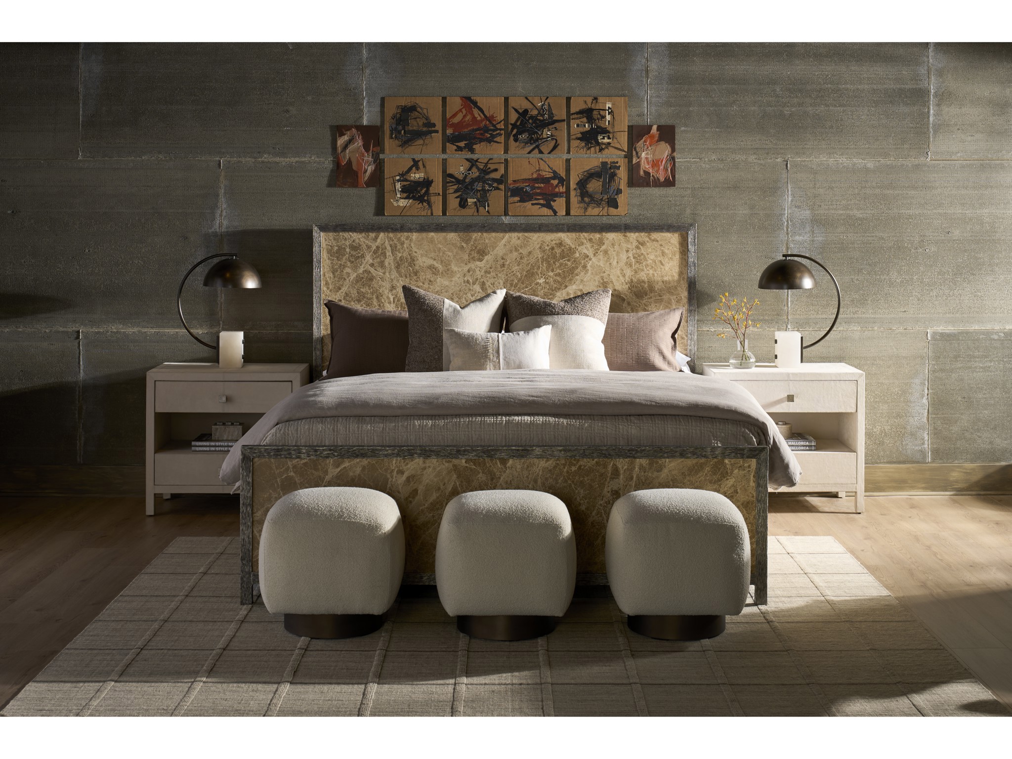 Sola Pouf - Multiple item room scene