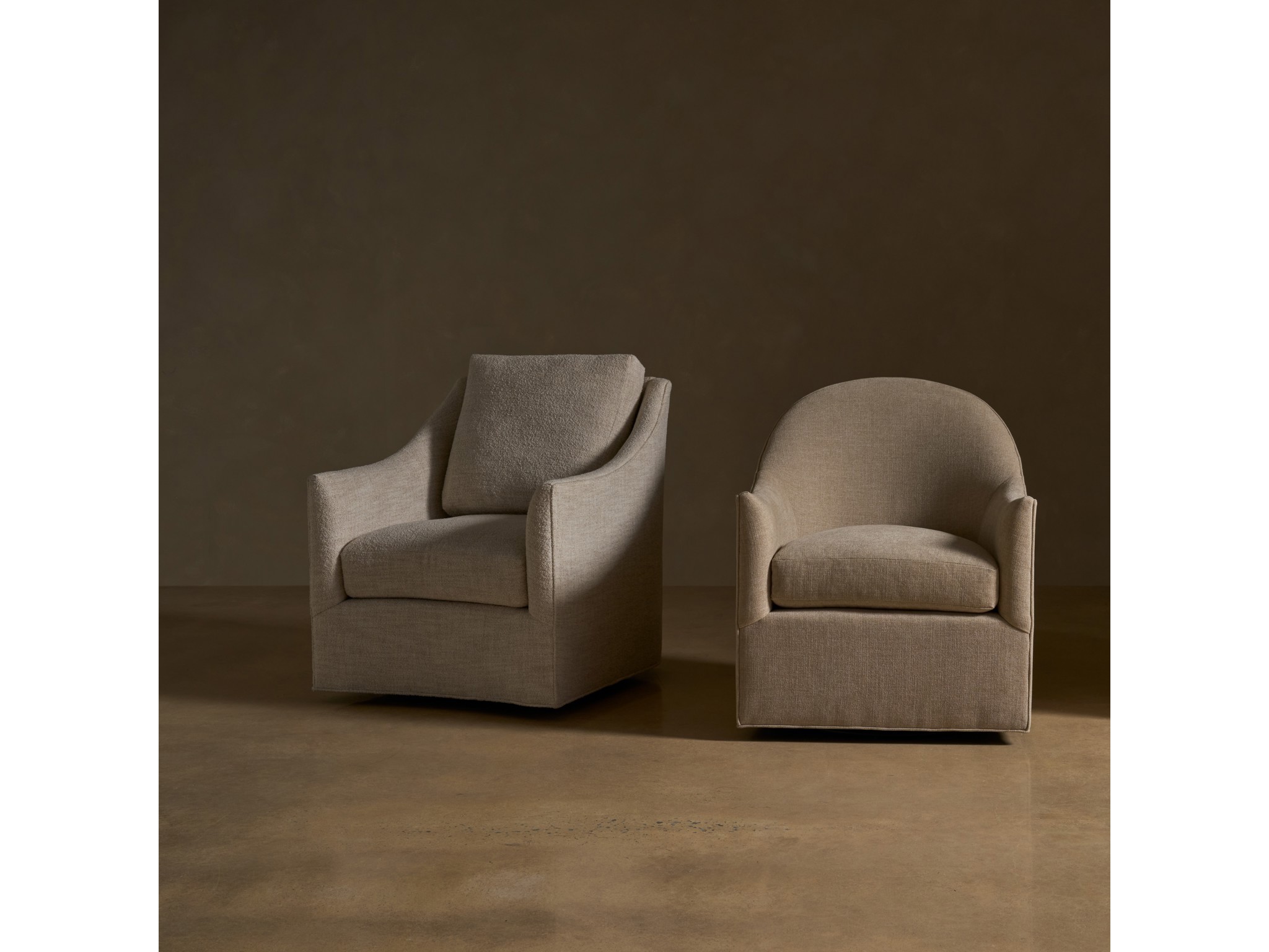 Walter Swivel Chair - Multiple item room scene